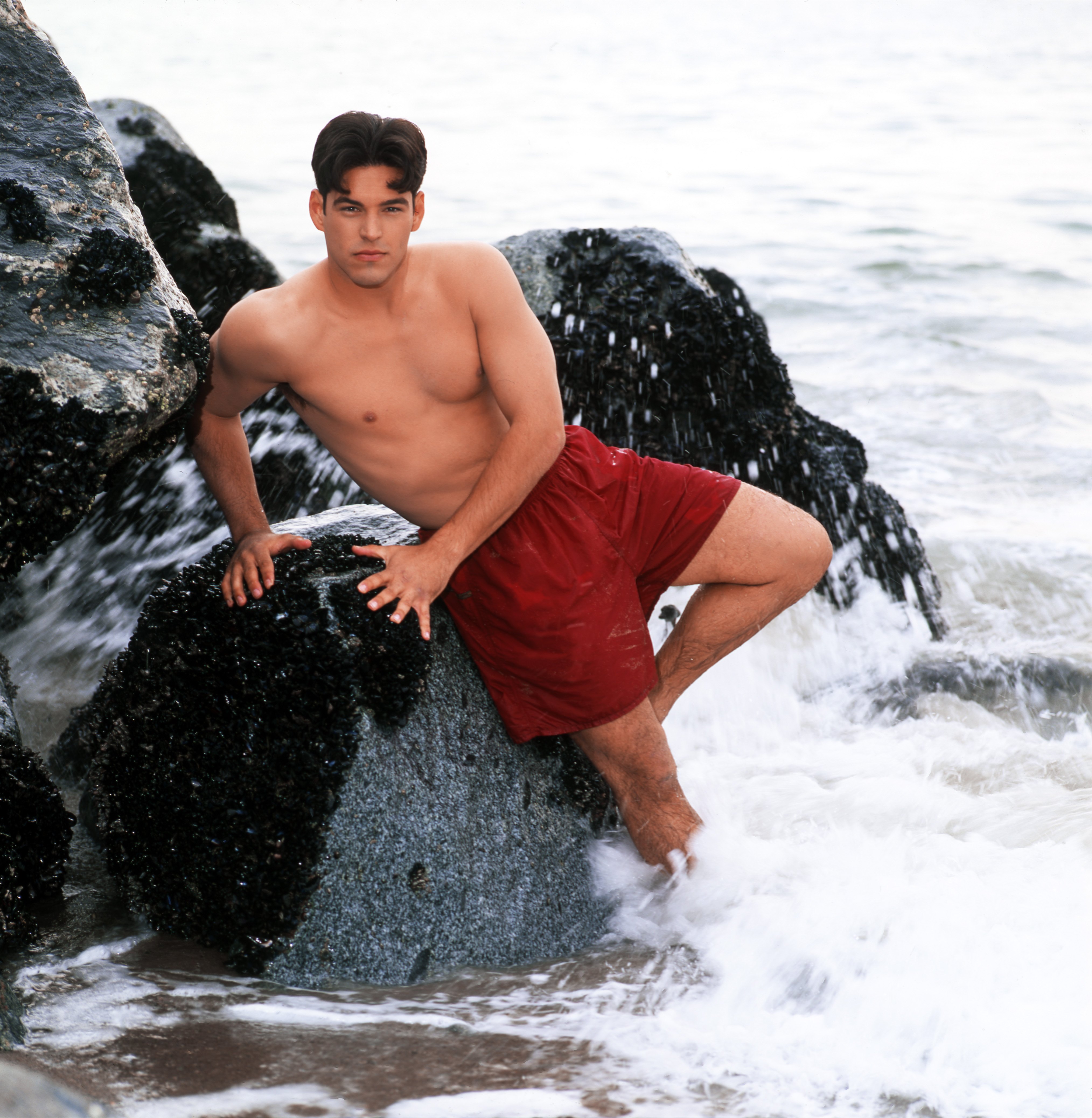 The actor posing for a portrait in 1996 in Los Angeles, California. | Source: Getty Images