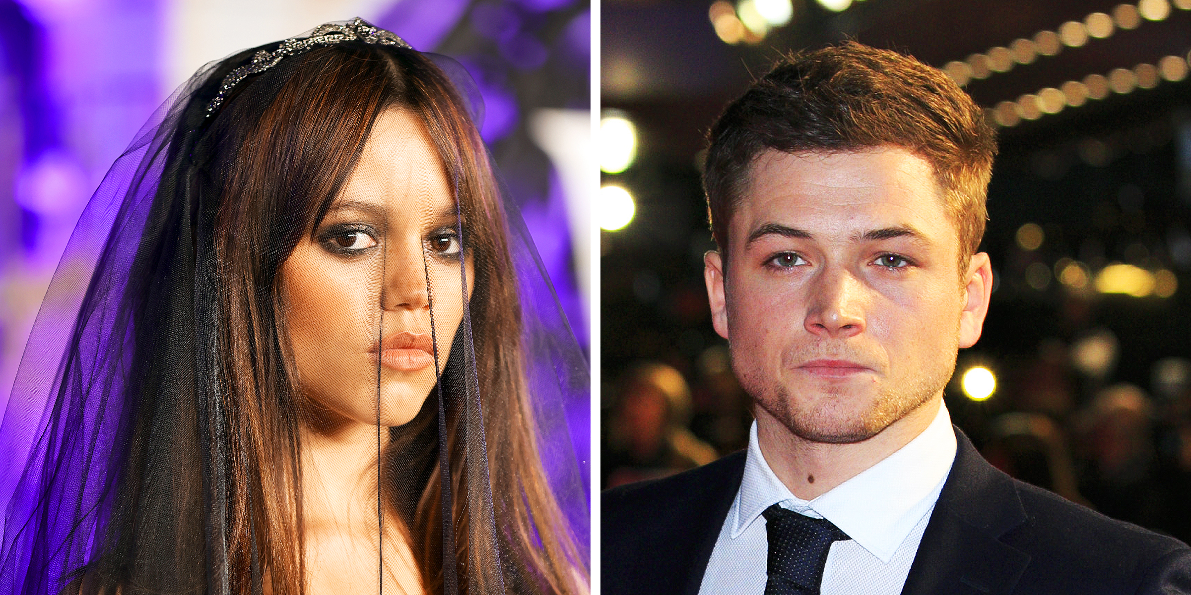 Jenna Ortega | Taron Egerton | Source: Getty Images