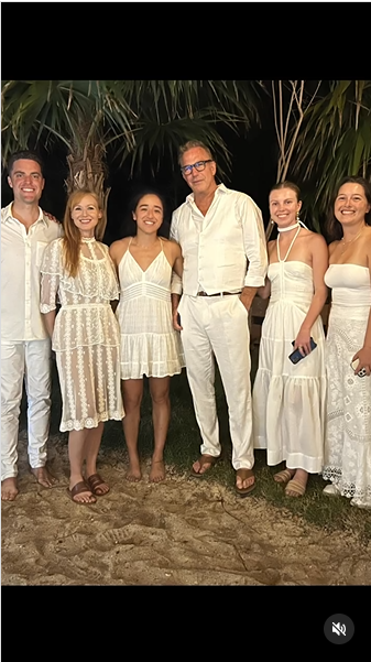 Jewel, Kevin Costner, and other guests at Necker Island, on an Instagram video dated, Novemver 28, 2023. | Source: Instagram/jewel/