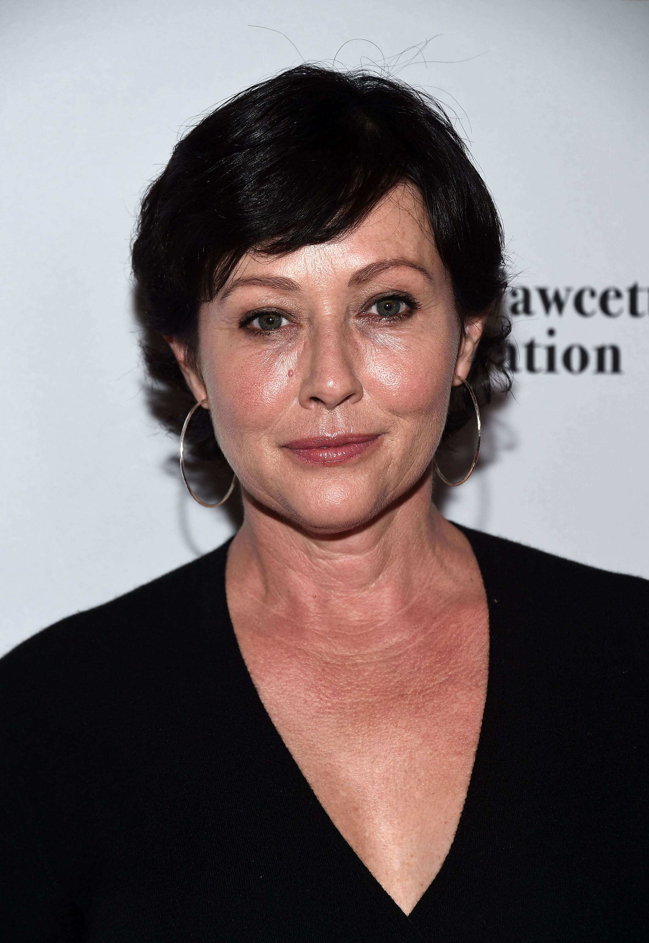 Shannen Doherty at the Farrah Fawcett Foundation's "Tex-Mex Fiesta" event on September 9, 2017, in Beverly Hills, California | Source: Getty Images