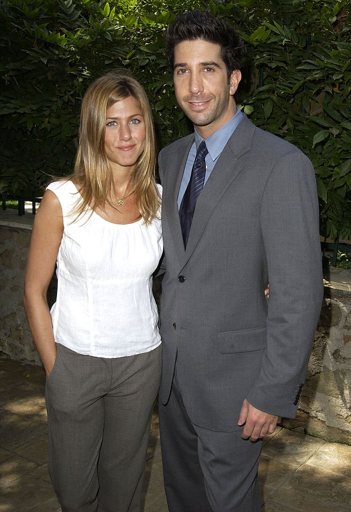 Jennifer Aniston and David Schwimmer at the annual benefit for the Rape Treatment Center(RTC) on September 16, 2003 | Photo: Getty Images