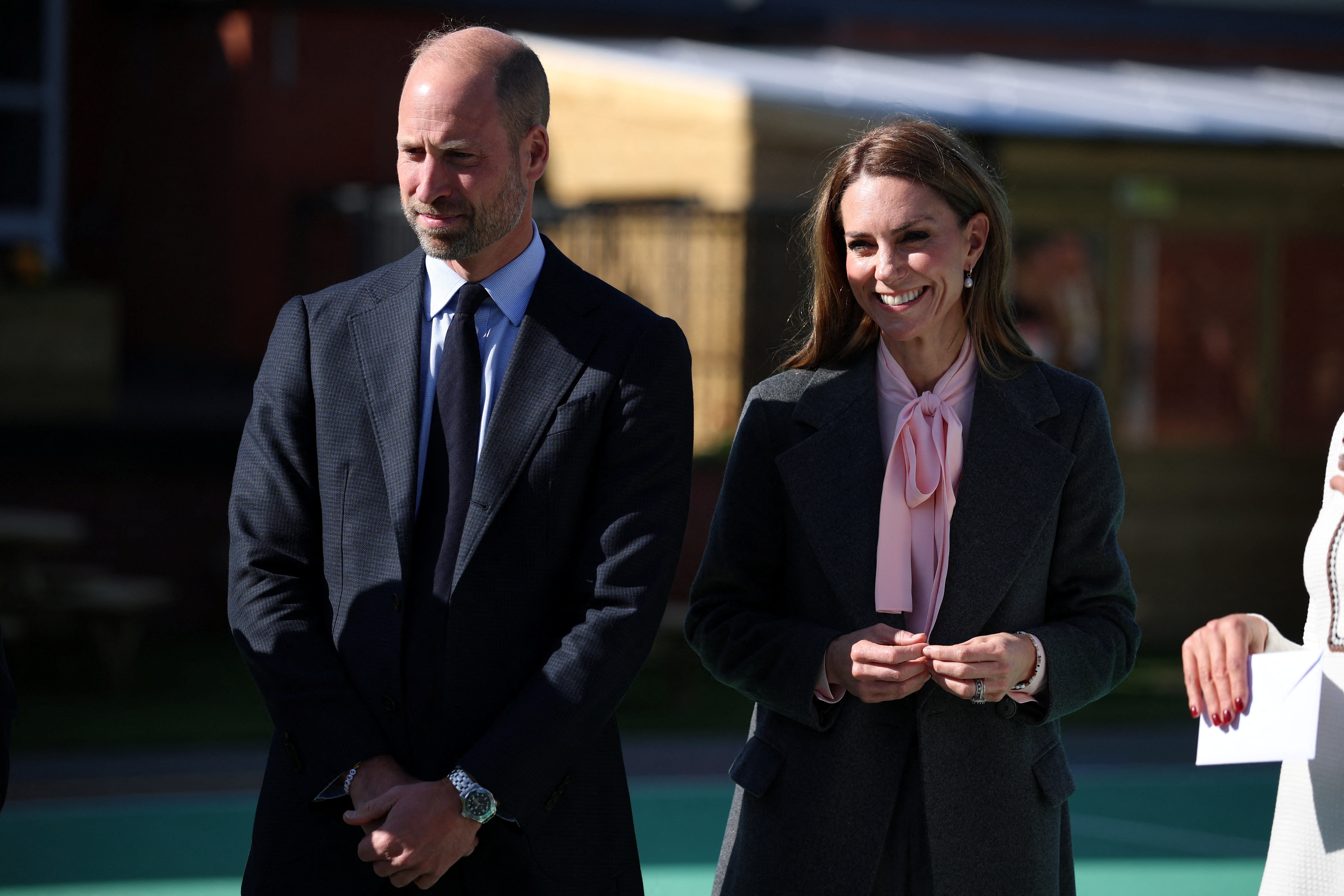 Prince William and Princess Catherine visit Southport, England, on September 23, 2025 | Source: Getty Images