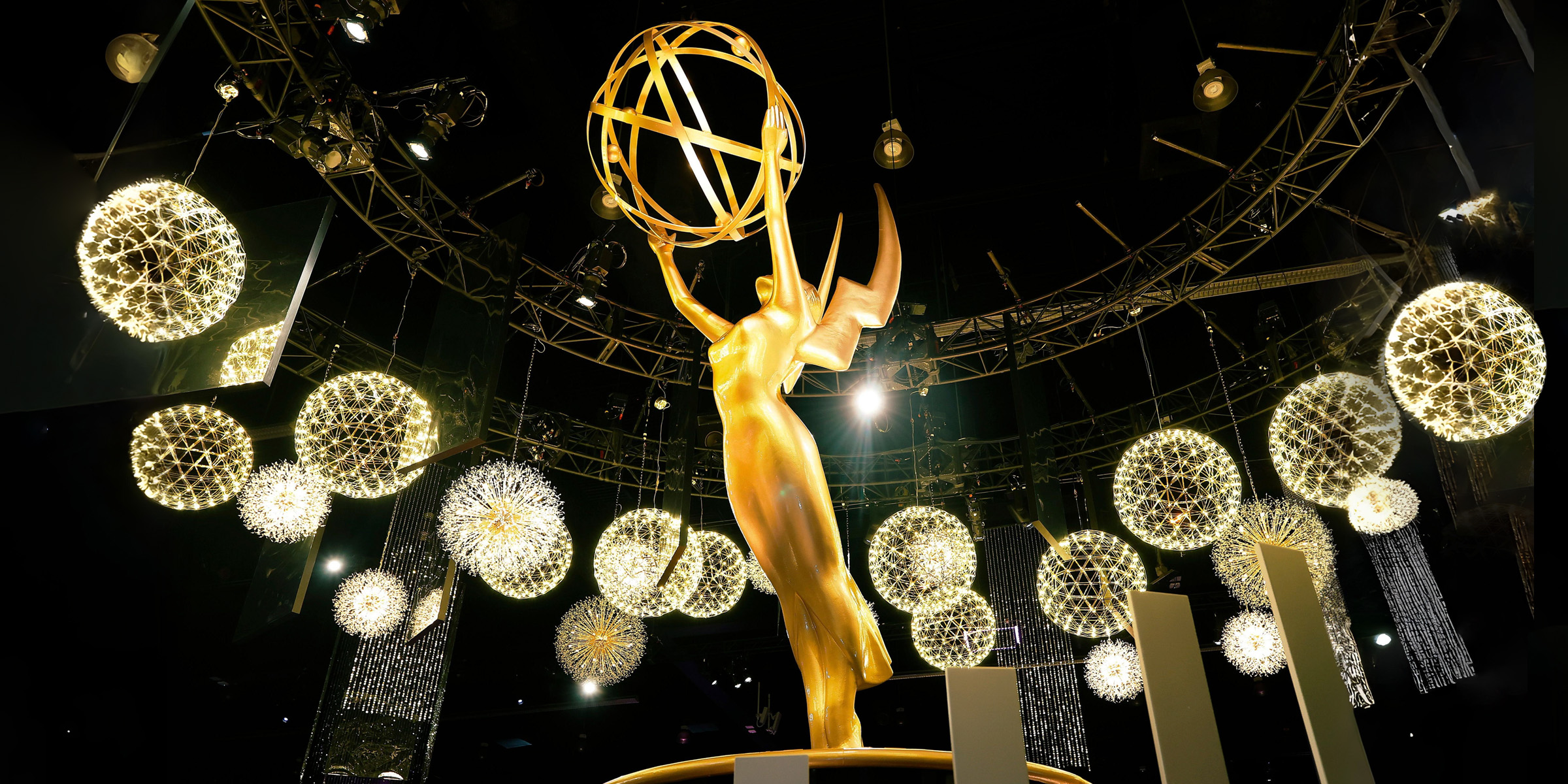 A view of the Emmy statue | Source: Getty Images