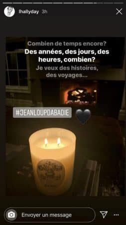 Hommage de Laeticia Hallyday à Jean-Loup Dabadie. | Photo : Story Instagram / lhallyday