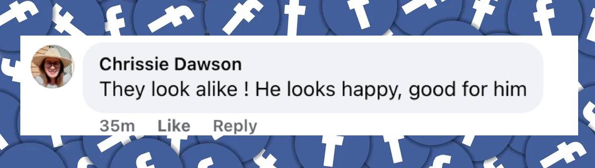 A netizen's comment on Hugh Jackman and Sutton Foster, dated October 27, 2025 | Source: Facebook/EntertainmentTonight