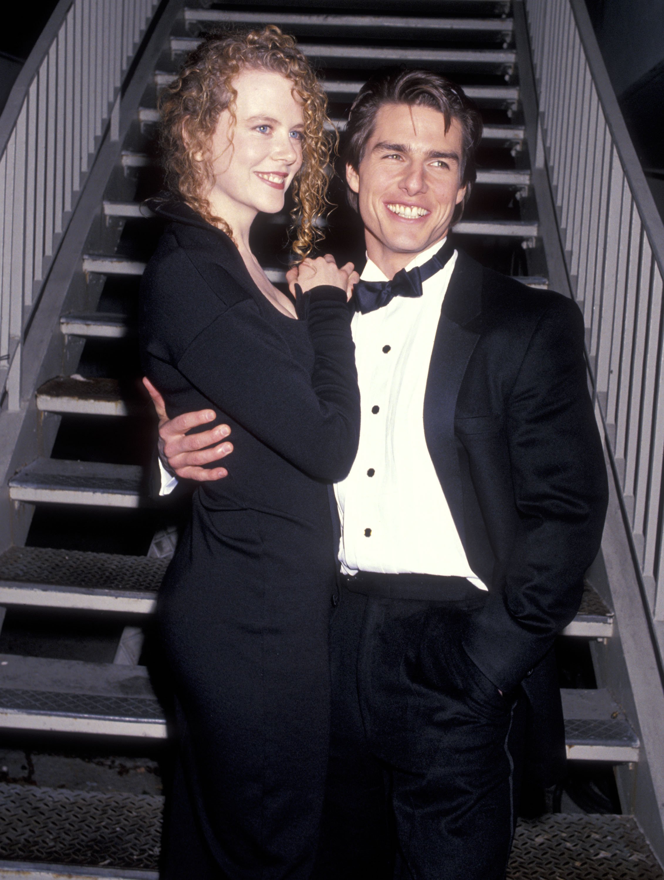Nicole Kidman and actor Tom Cruise attend the 19th Annual American Film Institute (AFI) Lifetime Achievement Award Salute to Kirk Douglas on March 7, 1991 | Photo: Getty Images