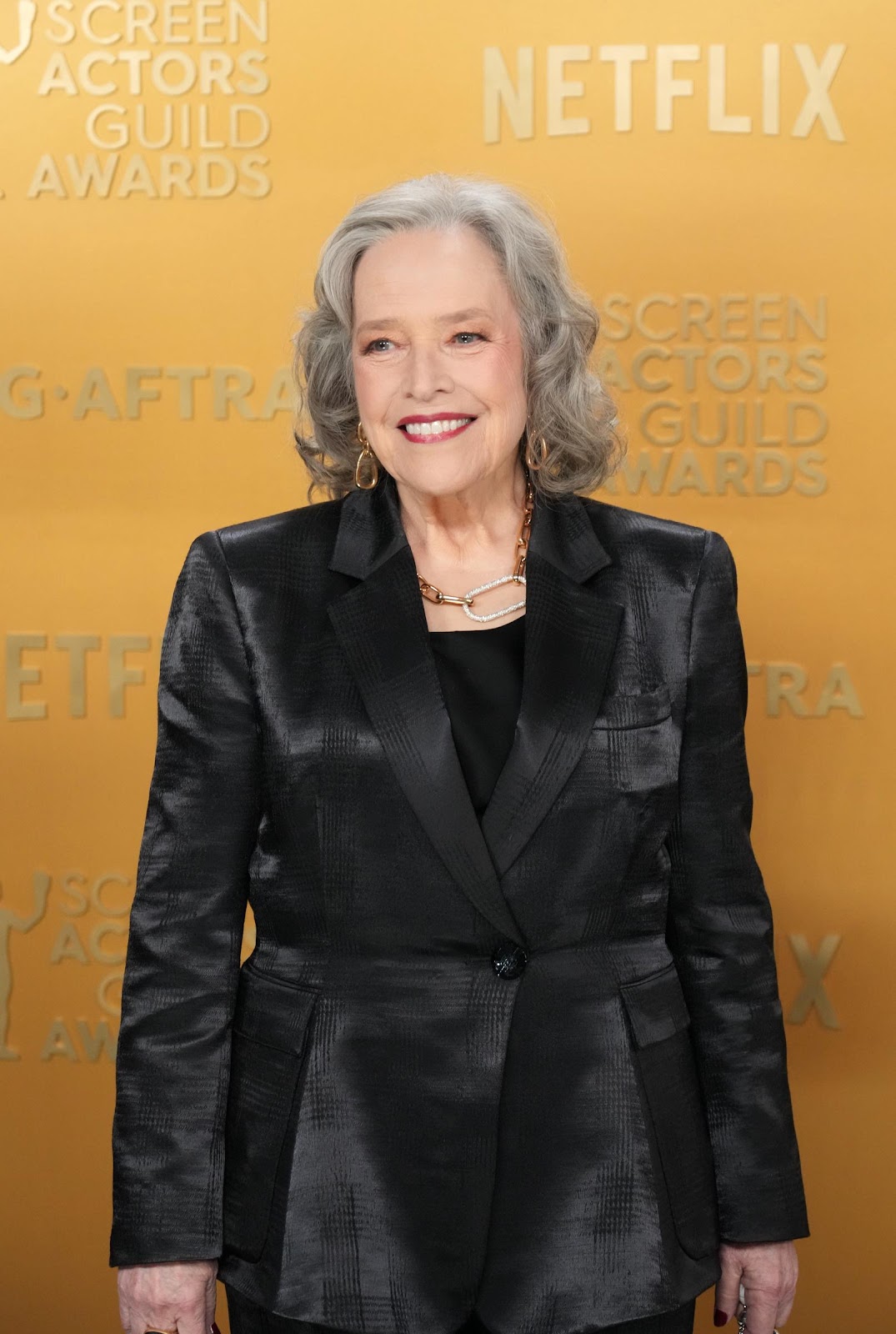 Kathy Bates attends the 31st Annual Screen Actors Guild Awards in Los Angeles, California | Source: Getty Images