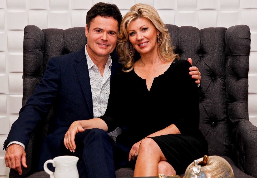 Donny Osmond and Debbie Osmond at the launch of Donny Osmond Home on September 23, 2013, in New York City. | Source: Getty Images