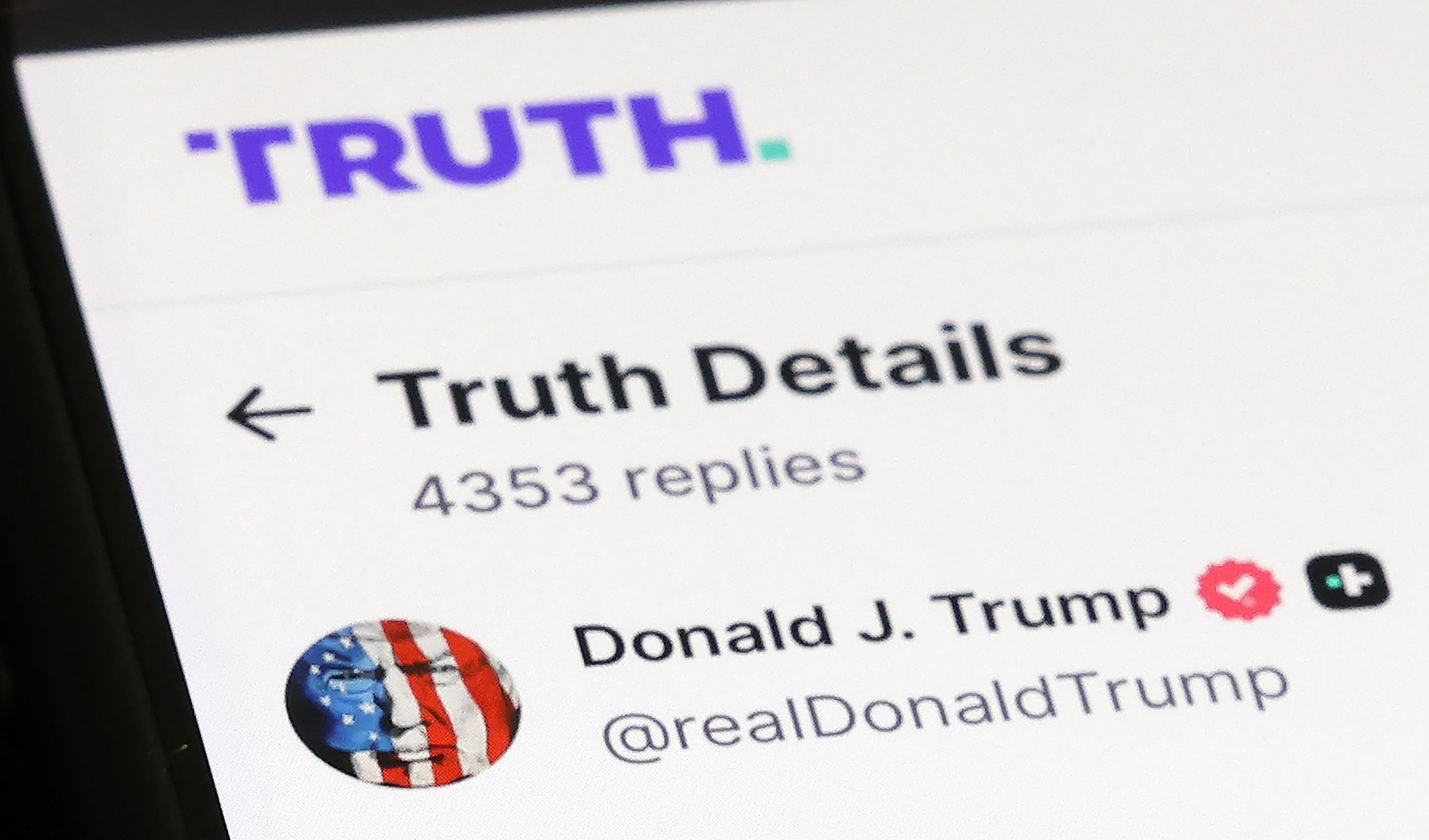 U.S. President Donald Trump's Truth Social post on the death of actor and director Rob Reiner on December 15, 2025