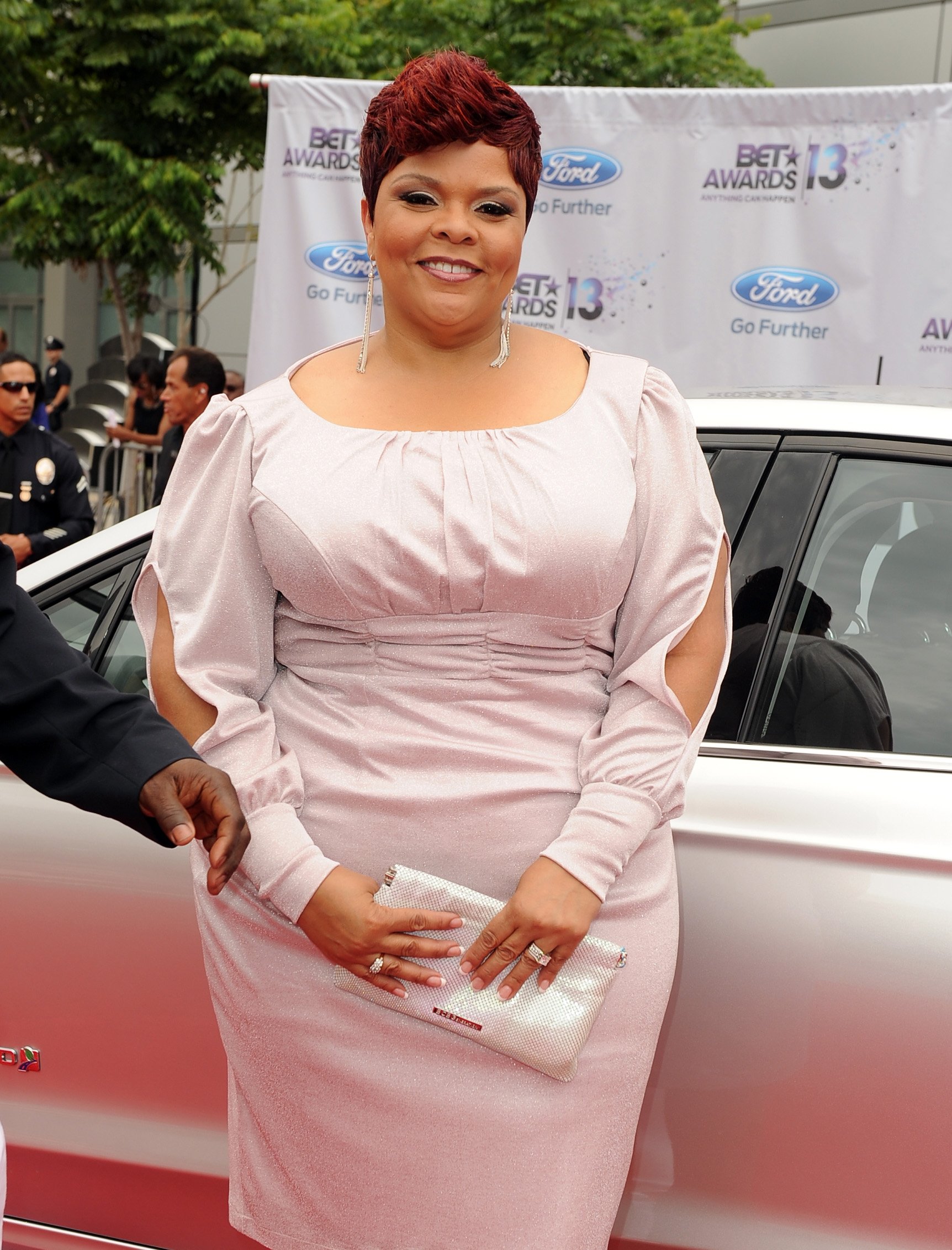 Tamela Mann attends the Ford Red Carpet at the 2013 BET Awards at Nokia Theatre L.A. Live on June 30, 2013. | Photo: Getty Images