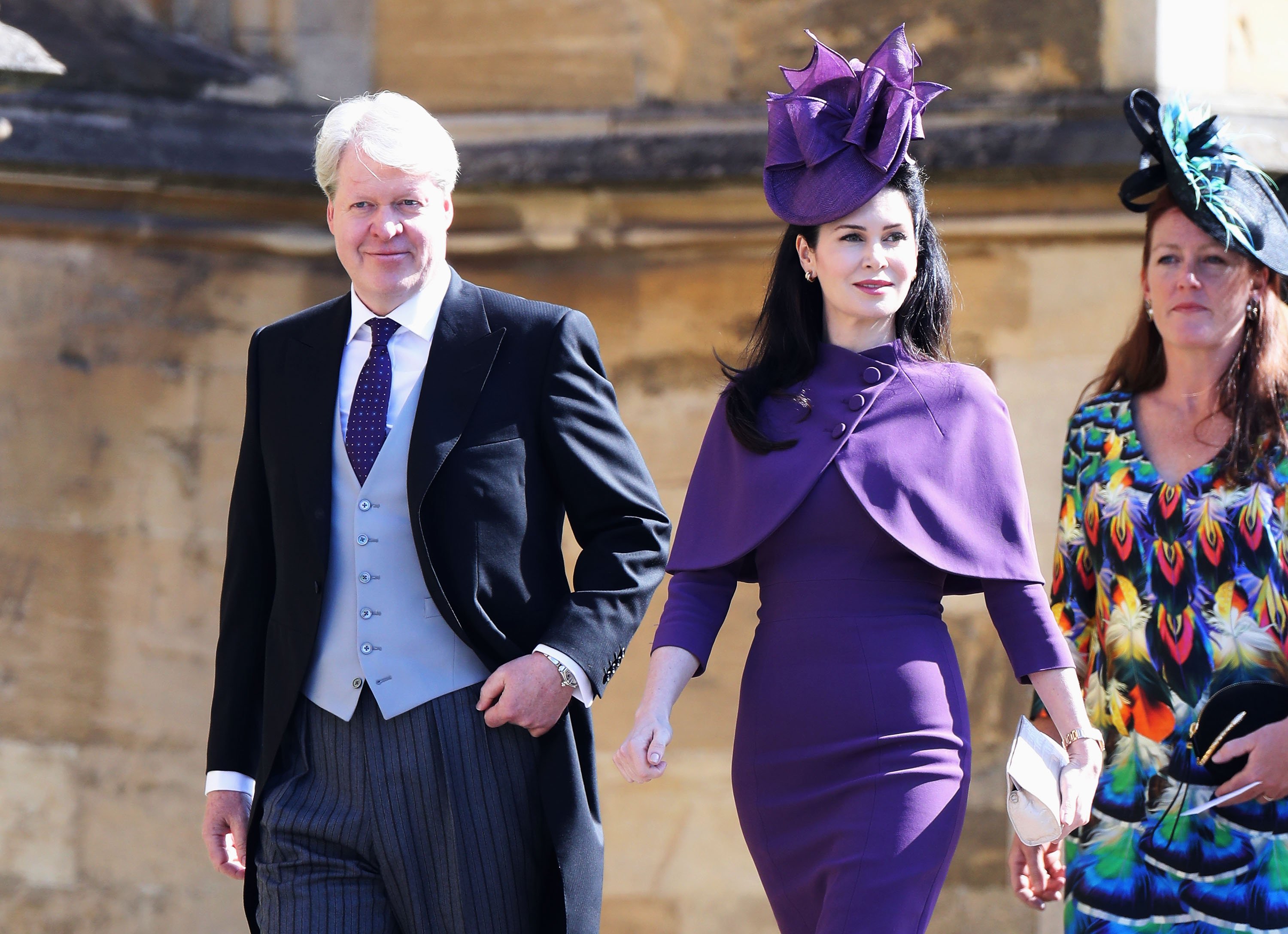 Charles and Karen Spencer attend the wedding of Meghan Markle and Prince Harry in Windsor, England on May 19, 2018 | Photo: Getty Images