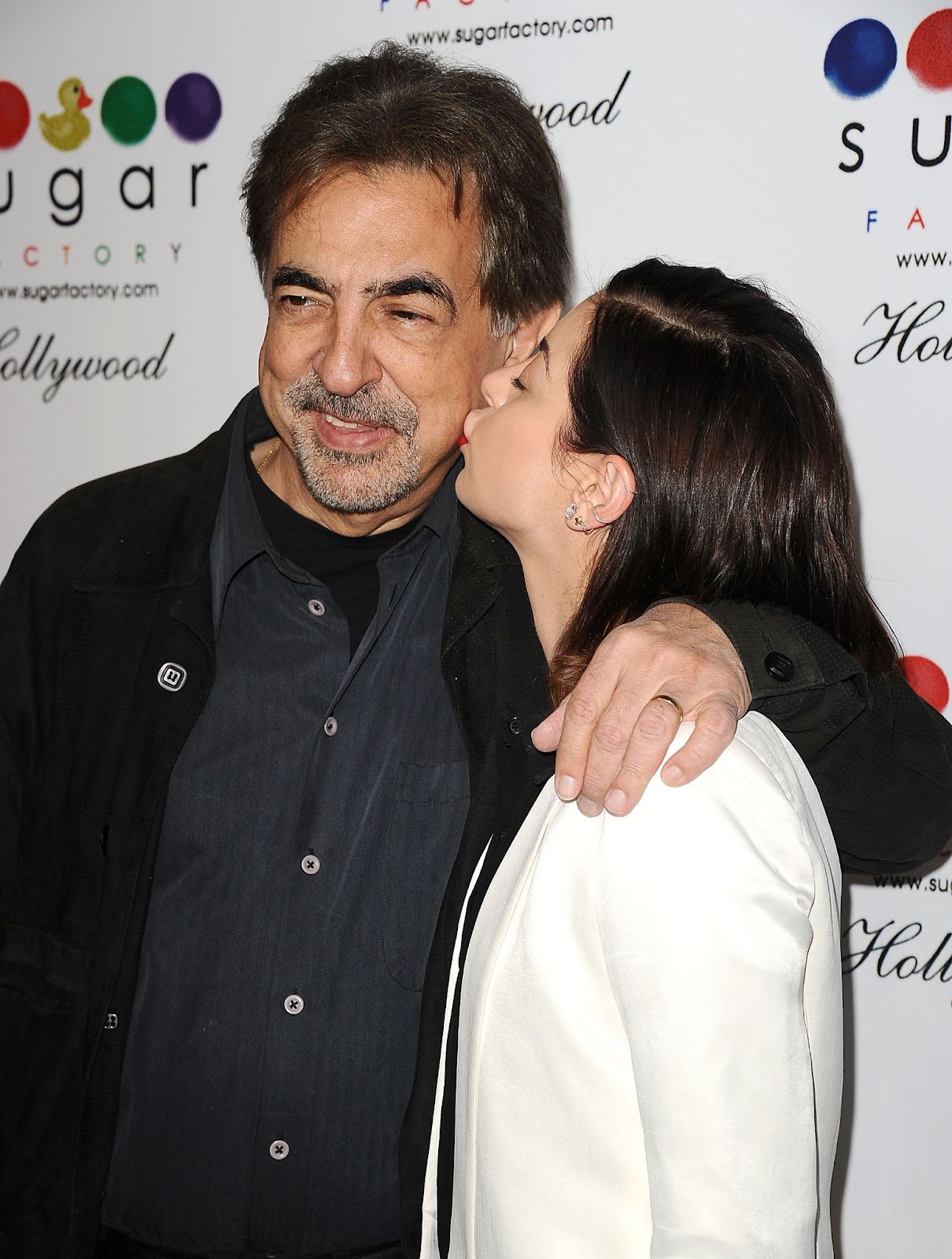 Joe and Gia Mantegna at the grand opening of Sugar Factory Hollywood on November 13, 2013. | Source: Getty Images