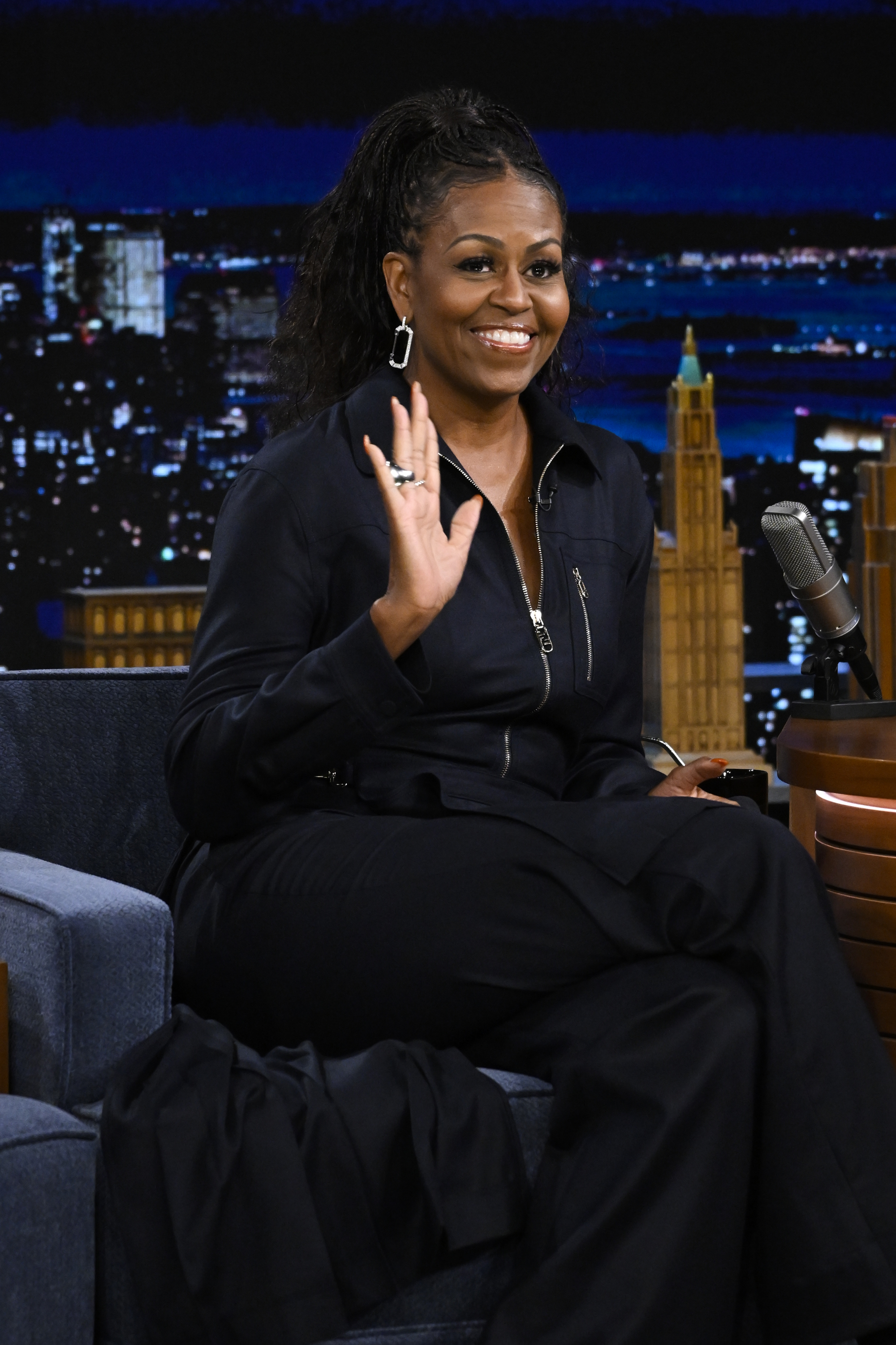 Michelle Obama during her appearance on "The Tonight Show Starring Jimmy Fallon" on April 19, 2023. | Source: Getty Images