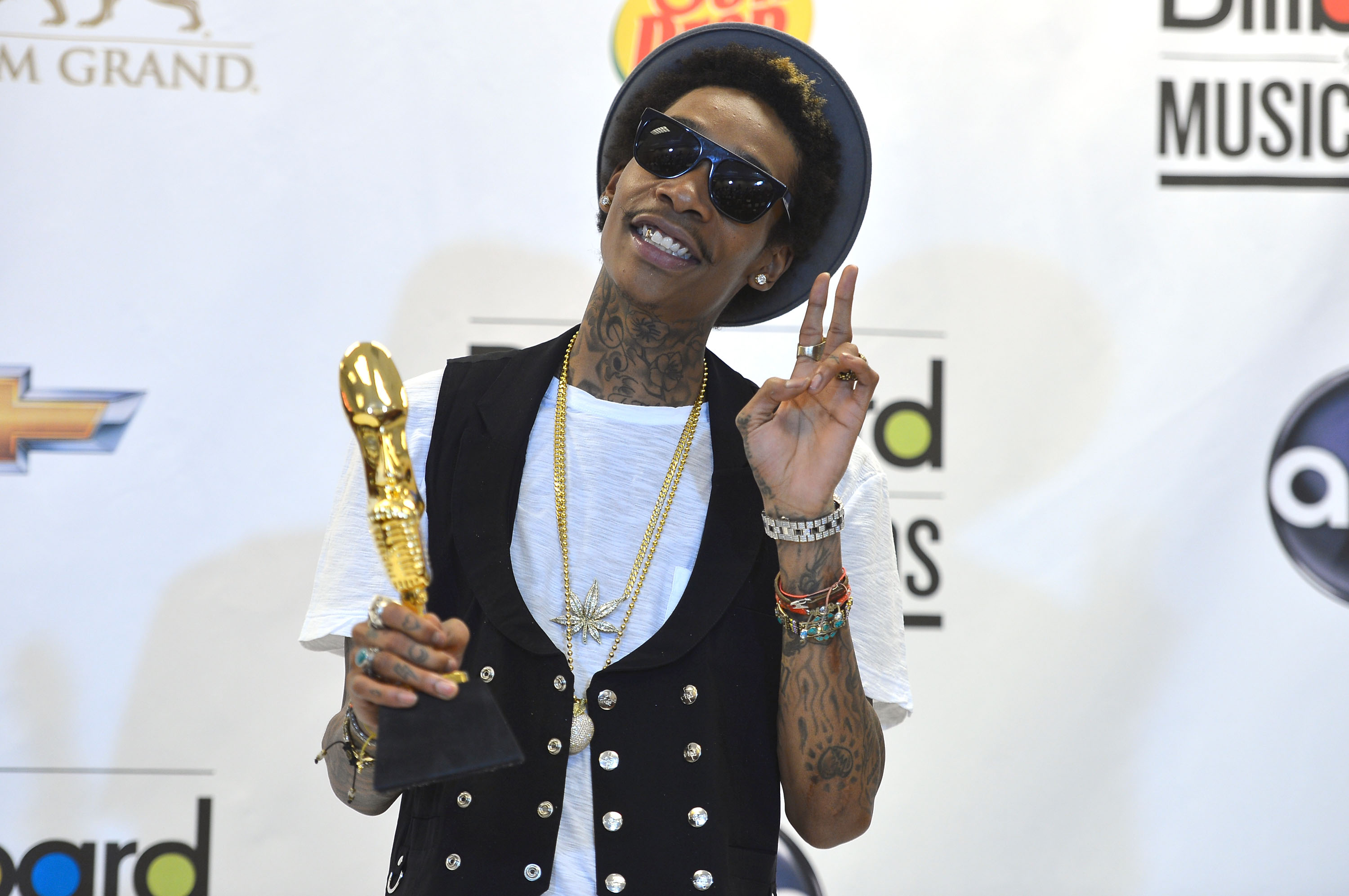 Wiz Khalifa during the 2012 Billboard Music Awards on May 20 in Las Vegas, Nevada. | Source: Getty Images