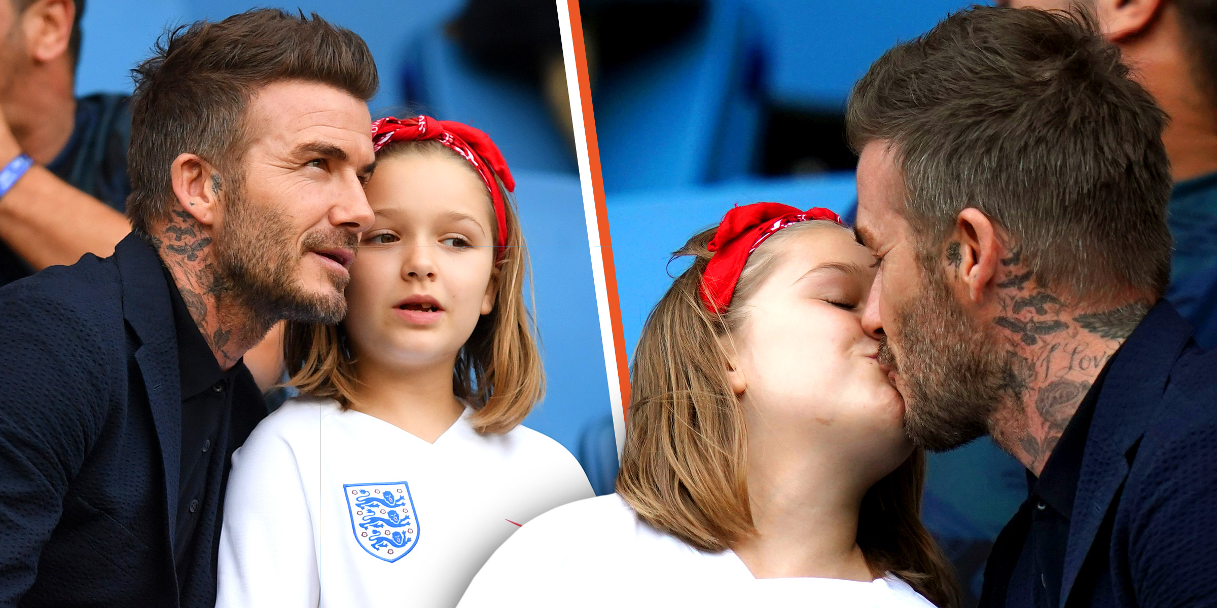 David and Harper Beckham | Source: Getty Images