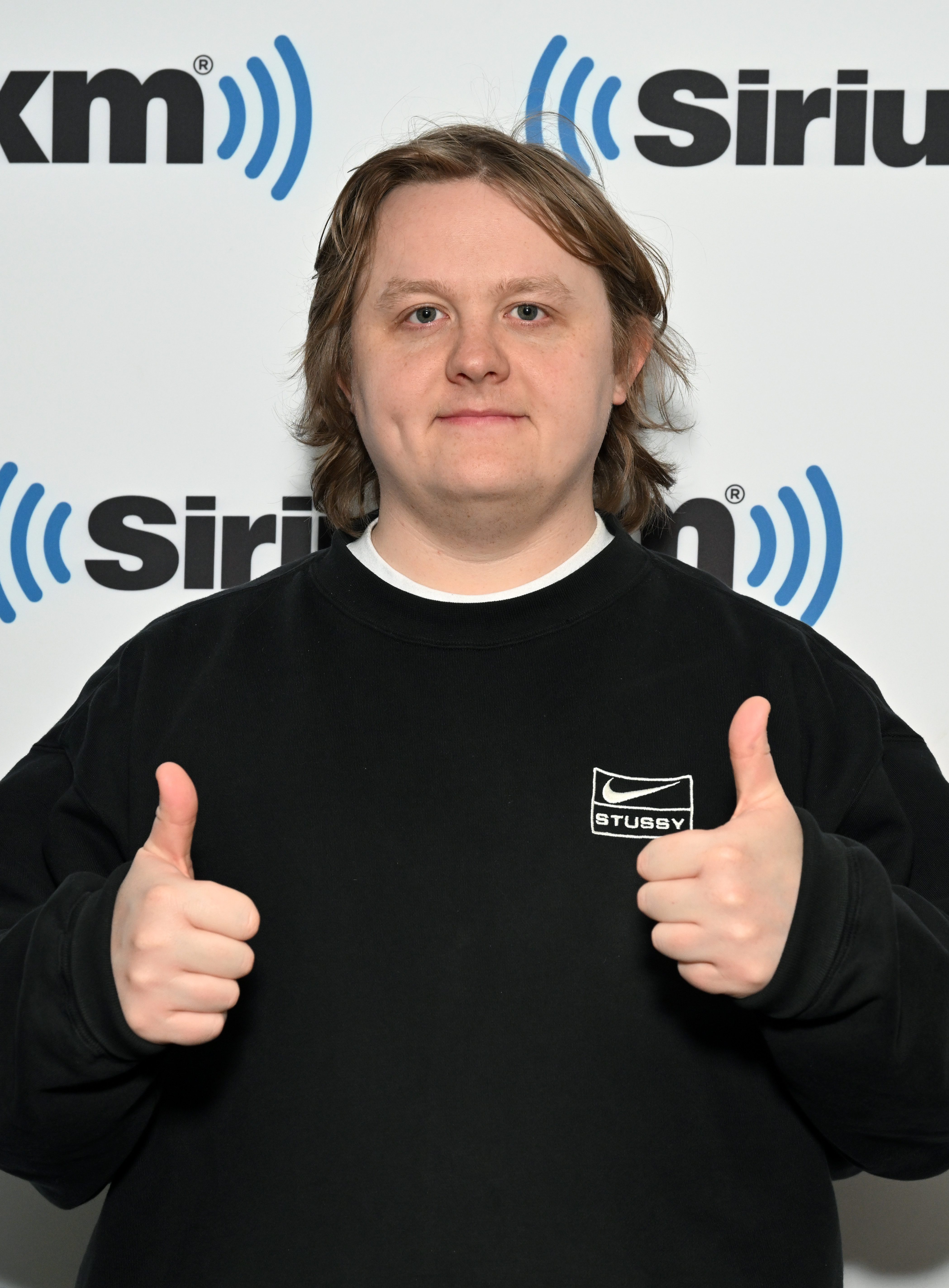 Lewis Capaldi at SiriusXM Studios on April 6, 202,  in New York City. | Source: Getty Images