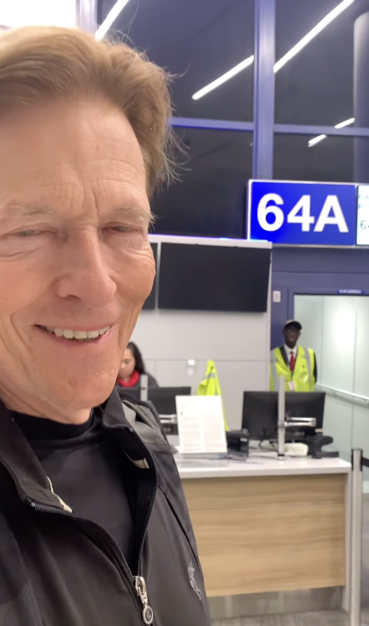 Jack Wagner pictured at the airport, dated July 15, 2024 | Source: Instagram/jackwagnerofficial