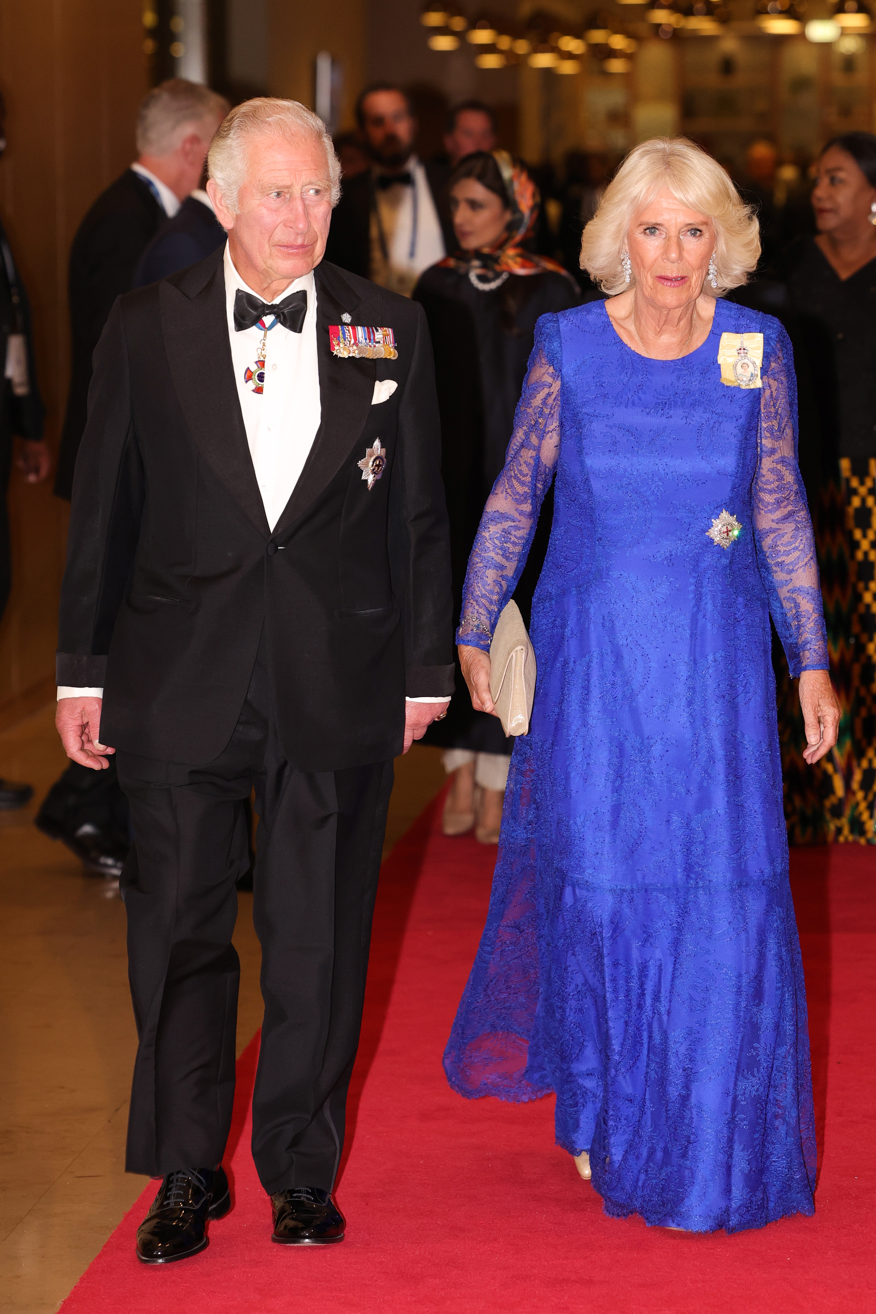 King Charles and Queen Camilla attend a dinner event at the Marriott Hotel on June 24, 2022 in Kigali, Rwanda | Source: Getty Images