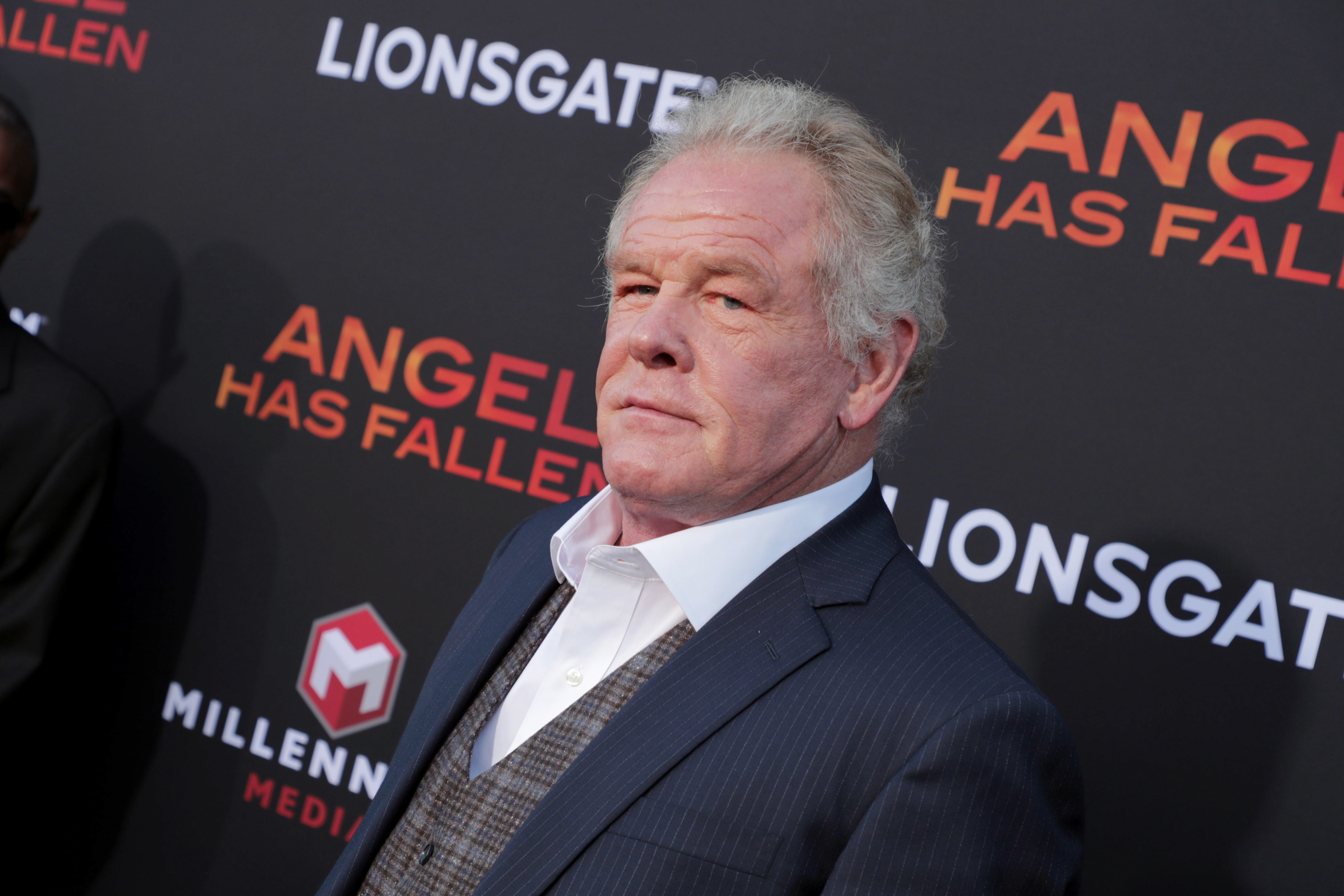 Nick Nolte photographed at the world premiere of "Angel Has Fallen," 2019 | Source: Getty Images