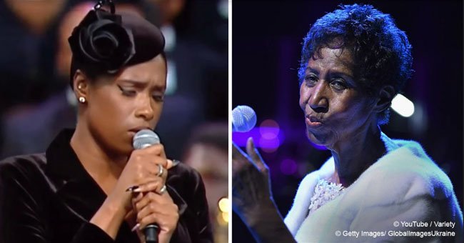 Jennifer Hudson stops hearts with her emotional rendition of 'Amazing Grace' at Aretha's funeral