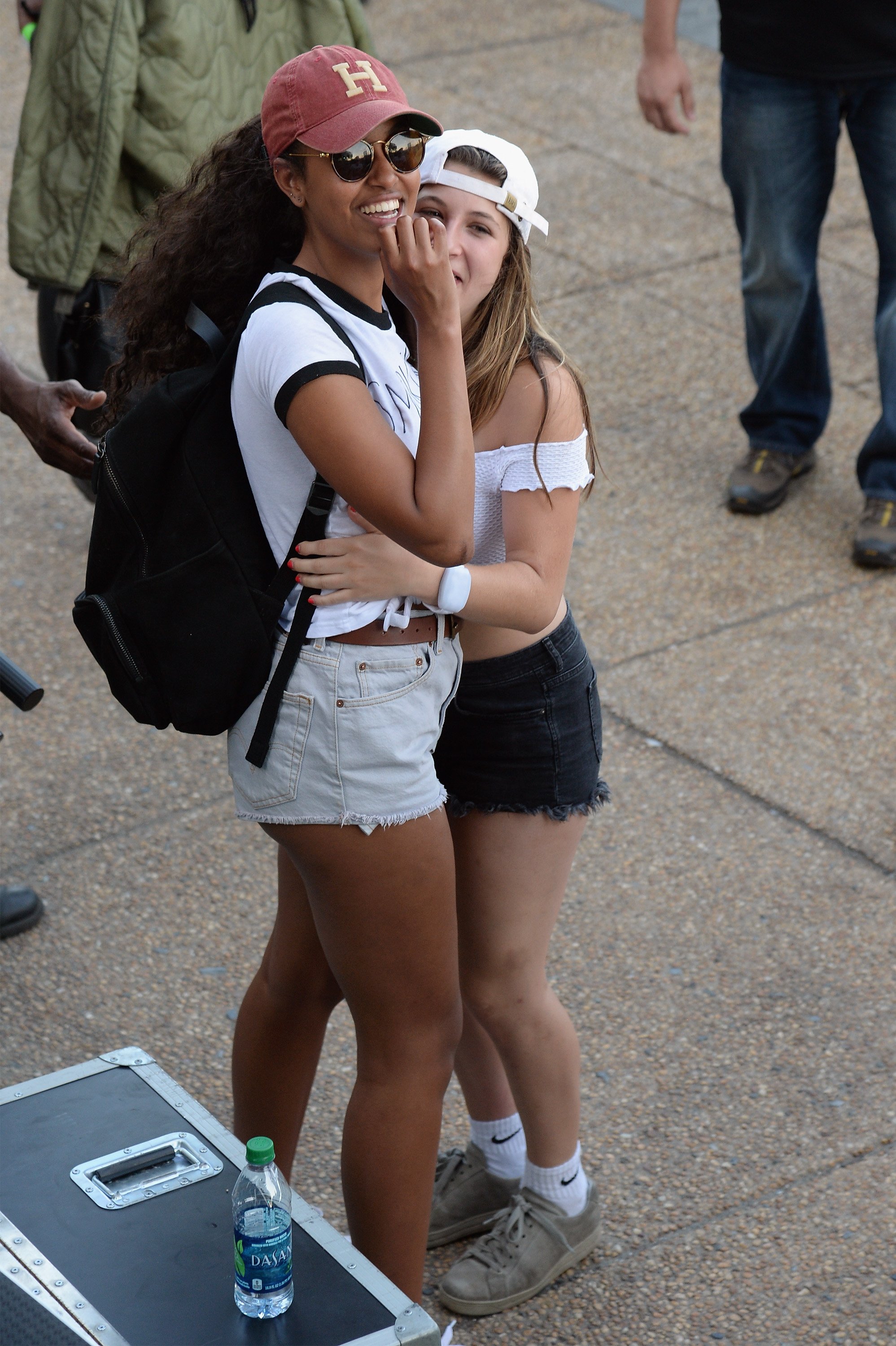 Malia Obama and a friend at the 2016 Budweiser Made in America Festival in Philadelphia, Pennsylvania | Photo: Getty Images