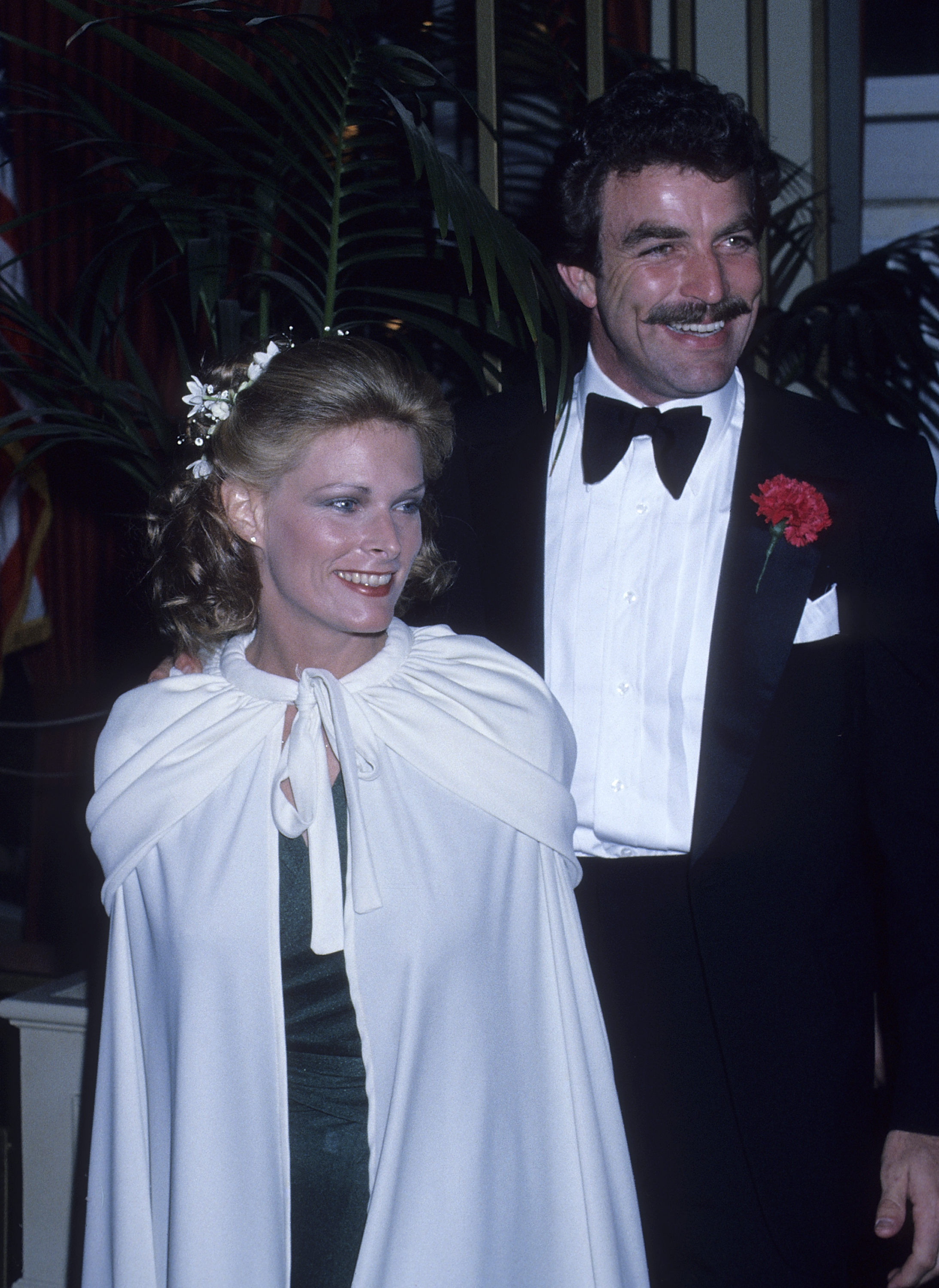 Jacqueline Ray and Tom Selleck attend the 35th Annual Golden Globe Awards on January 28, 1978, in Beverly Hills, California. | Source: Getty Images