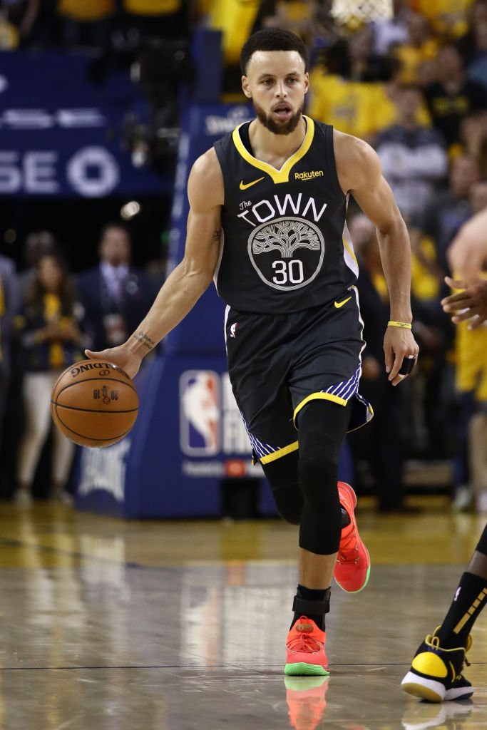 Steph Curry during Game Six of the 2019 NBA Finals in Oakland, California on June 13, 2019. | Photo: Getty Images