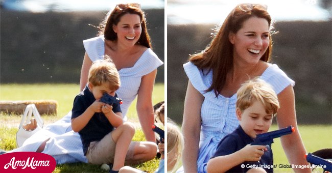 People aren’t happy about photo of Prince George with toy gun