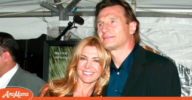 Liam Neeson and Natasha Richardson during "Road to Perdition" - New York Premiere at Ziegfeld Theatre on July 9, 2002 | Photo: Jim Spellman/WireImage/Getty Images