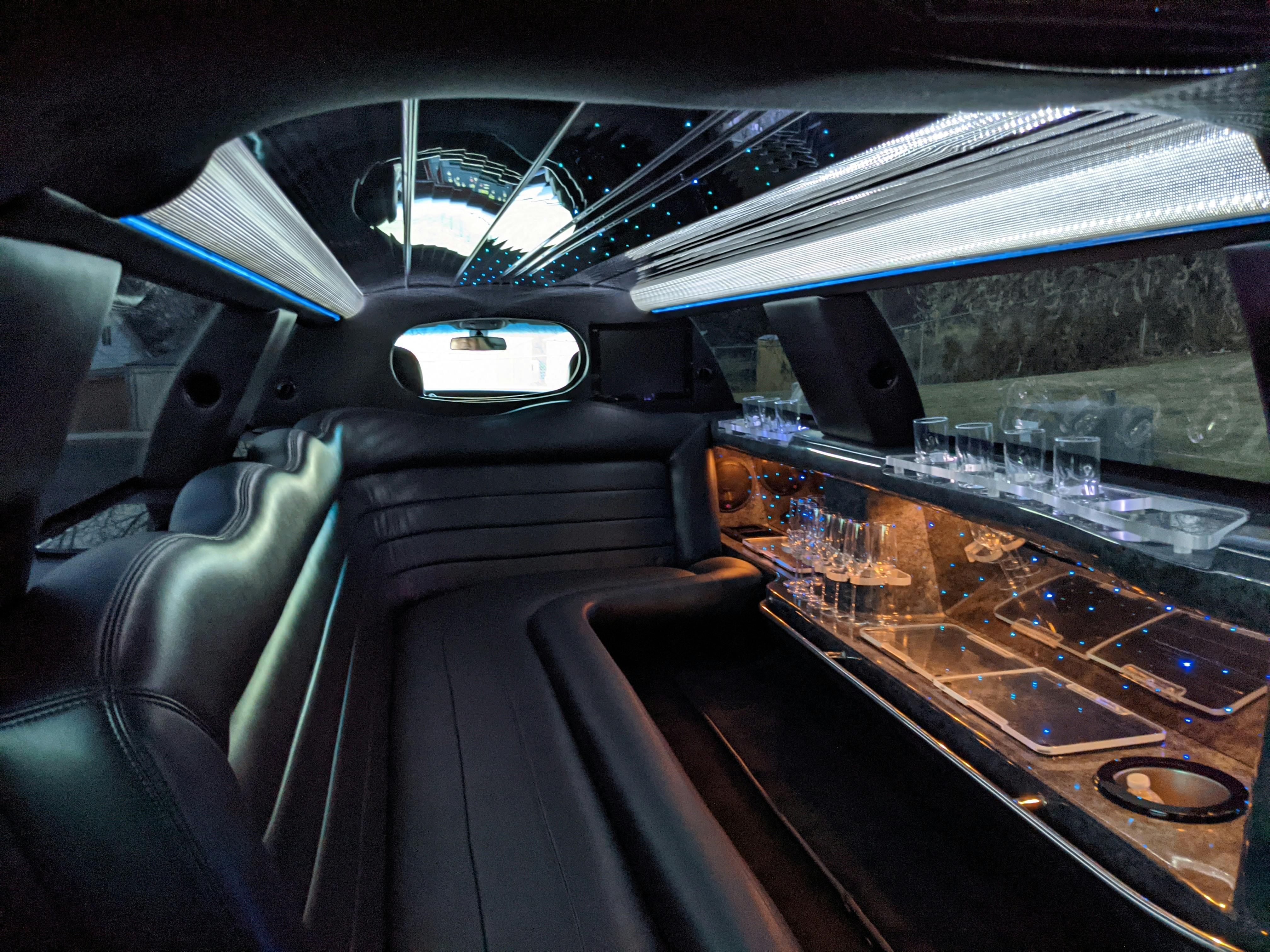 The interior of a limousine | Source: Pexels