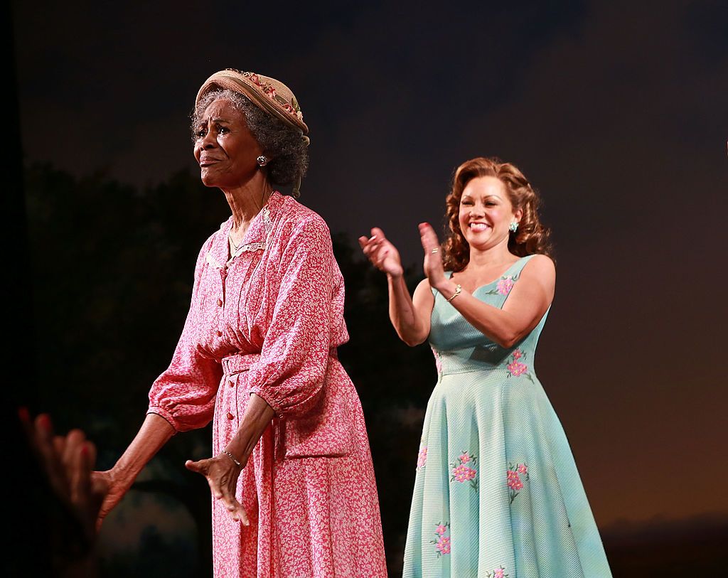 Vanessa Williams and Cicely Tyson during "The Trip to Bountiful" at the Cutler Majestic Theatre at Emerson College on November 21, 2014 in Boston, Massachusetts. | Source: Shutterstock