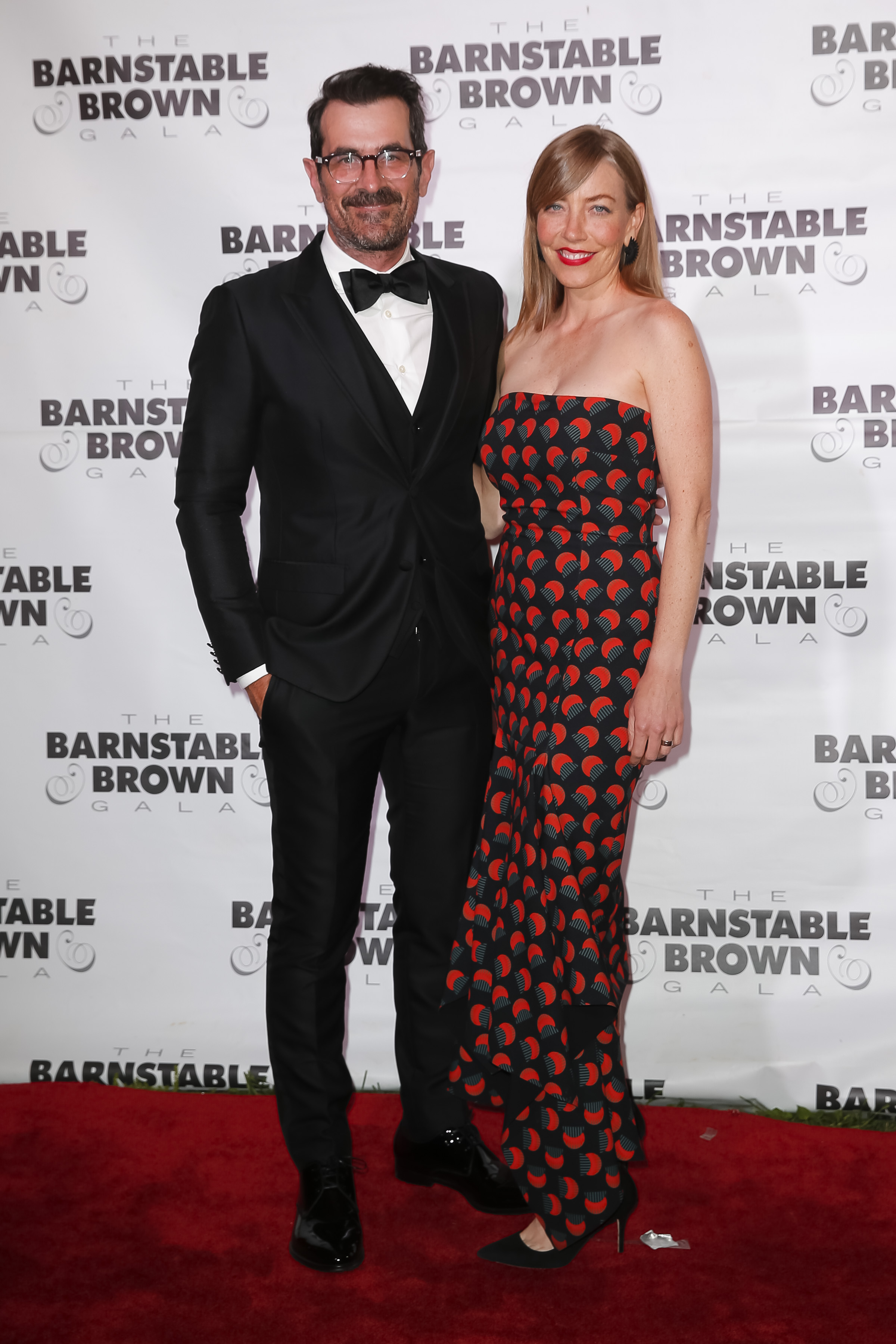 Ty and Holly Burrell at the Barnstable Brown Gala on May 4, 2018, in Louisville, Kentucky | Source: Getty Images