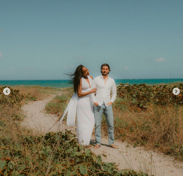 Andrea Preti and Venus Williams. | Source: Instagram/venuswilliams and andreapreti88