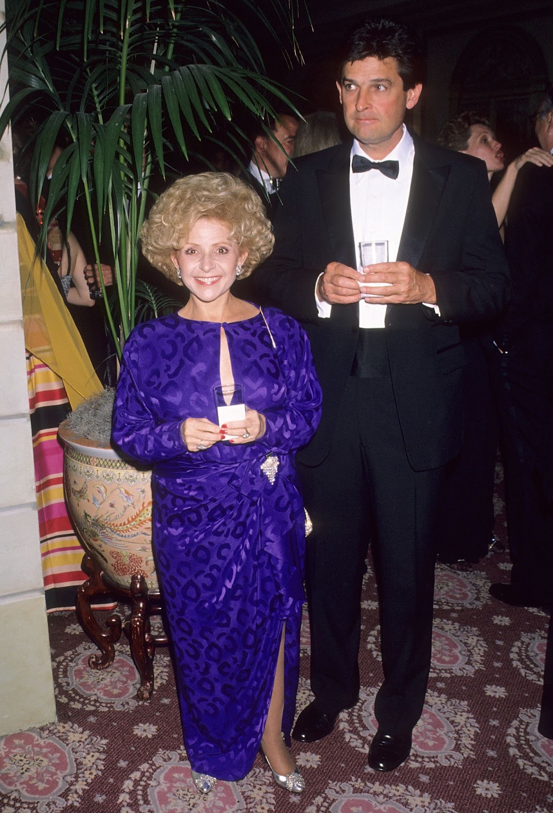 Brenda Lee and Ronnie Shacklett at the Legendary Ladies of Song Gala on May 24, 1990, in New York. | Source: Getty Images