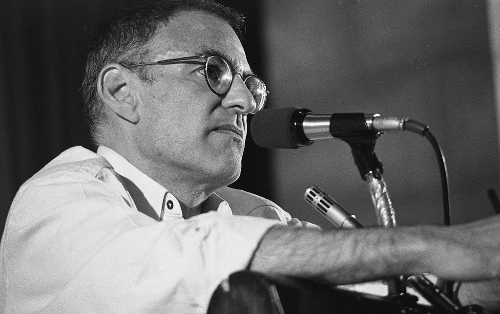 Larry Kramer at Village Voice AIDS conference on June 6, 1987 in New York City, New York | Photo: GettyImages
