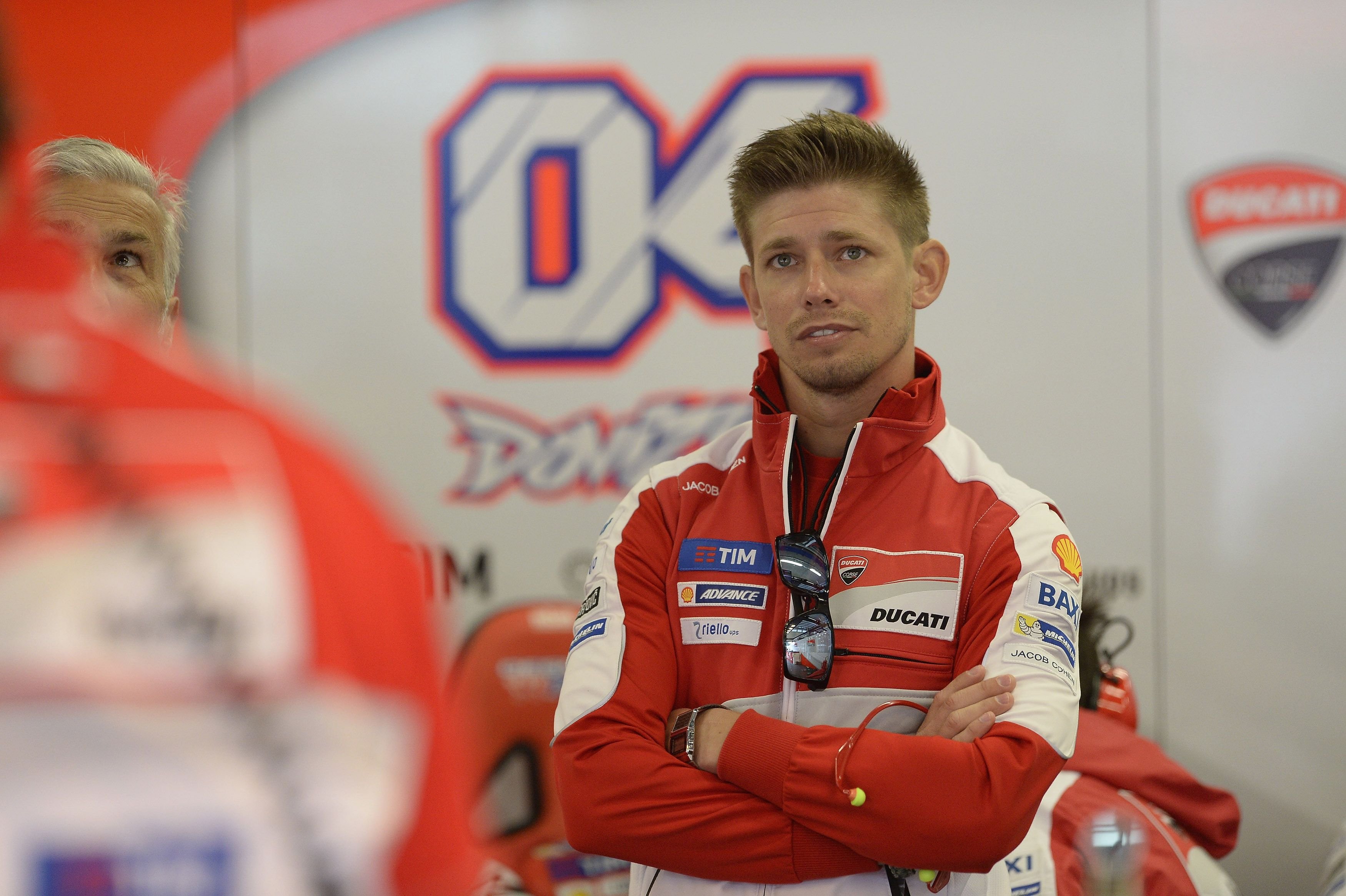 Casey Stoner of Australia and Ducati Team looks on in box at the MotoGp of Austria - Free Practice at Red Bull Ring on August 12, 2016 | Photo: Getty Images