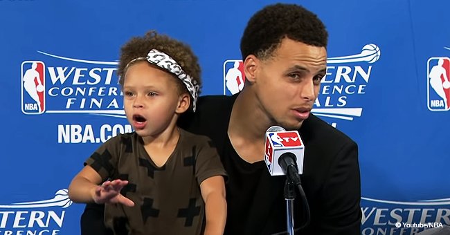 Steph Curry reveals why he regrets bringing daughter Riley to the podium in 2015 NBA playoffs