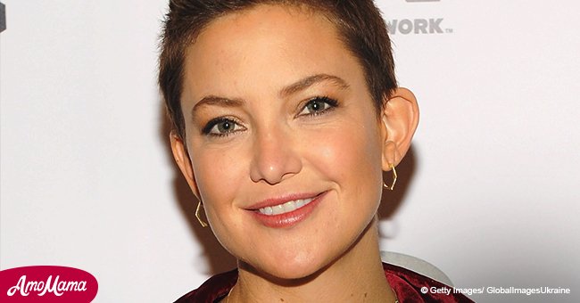 Kate Hudson shows off baby bump in a photo with sons celebrating Mother's Day