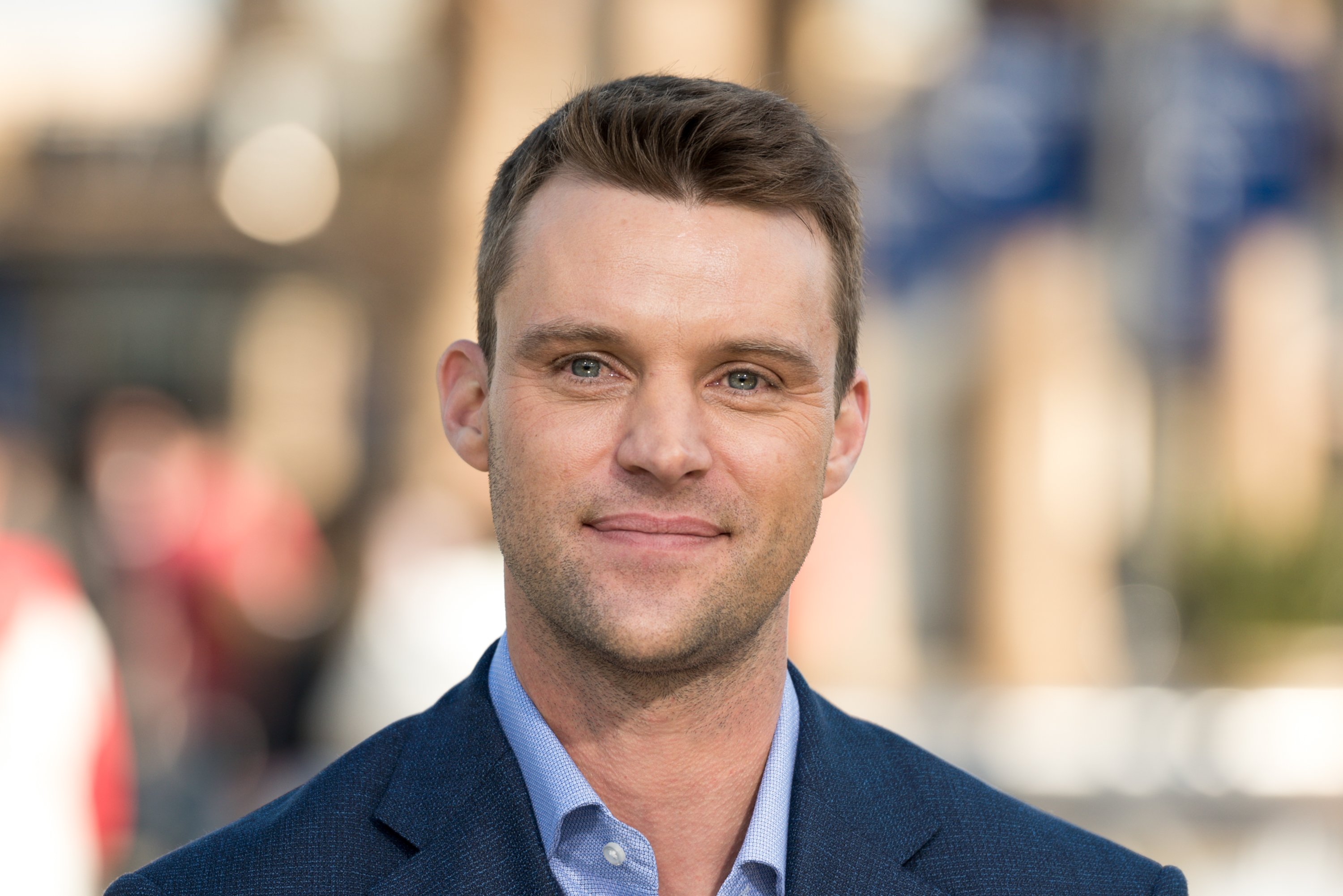 Jesse Spencer visits "Extra" on March 1, 2018 in Universal City, California. | Source: Getty Images