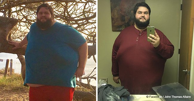 Man lost 317 pounds after getting engaged to his sweetheart and looks unrecognizable