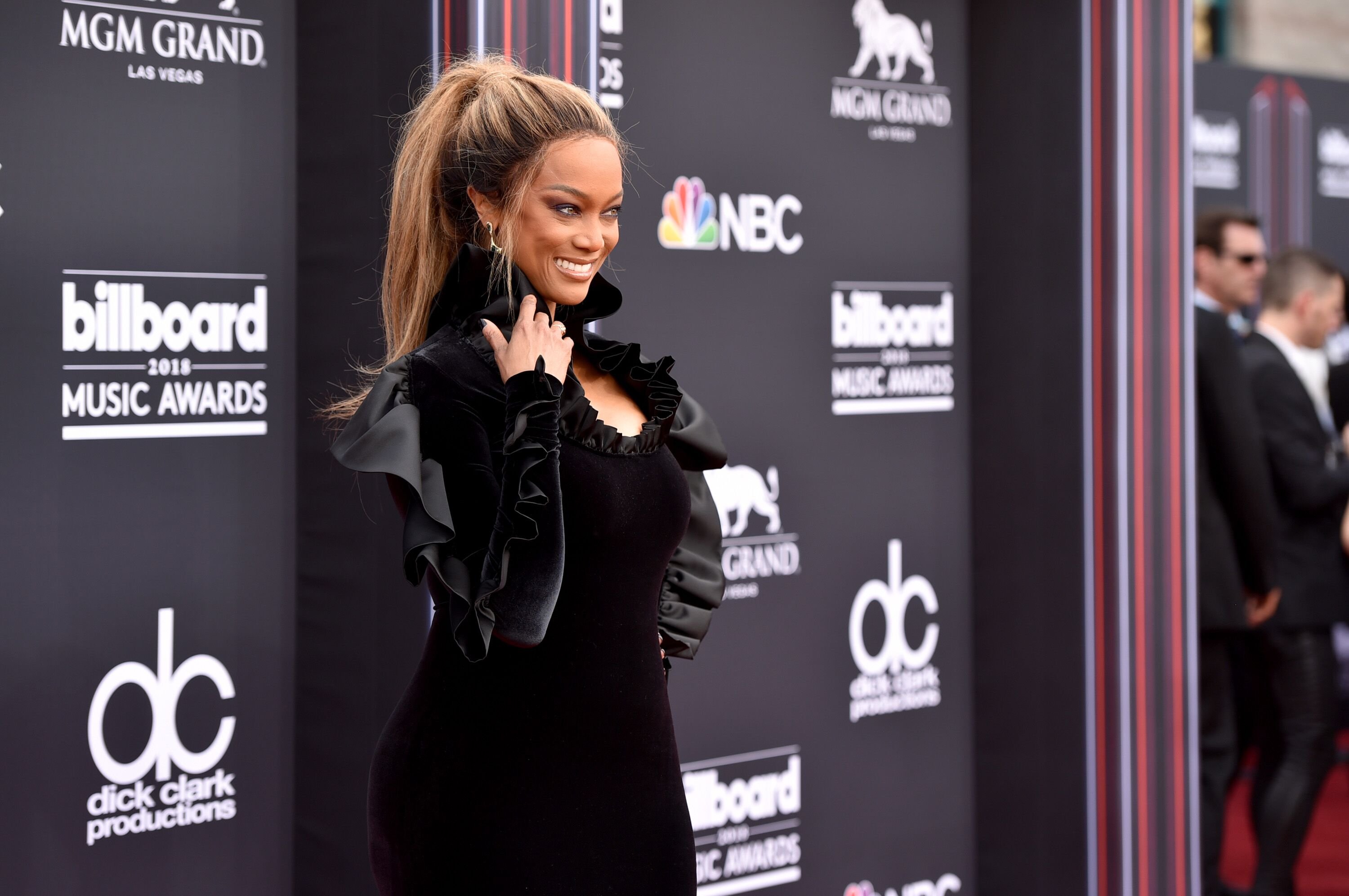 TV personality Tyra Banks attends the 2018 Billboard Music Awards at MGM Grand Garden Arena on May 20, 2018 | Photo: Getty Images