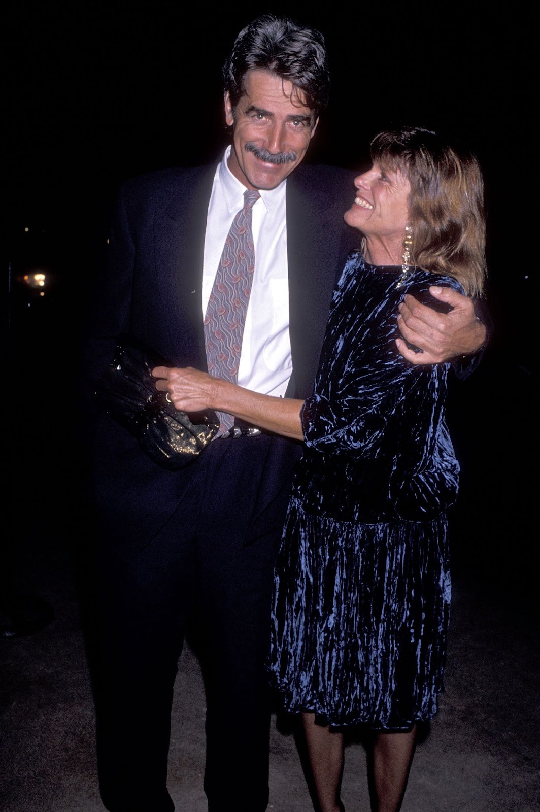 Sam Elliott and Katharine Ross at the "A Salute to Charles Champlin" event on October 11, 1989, in Studio City, California | Source: Getty Images