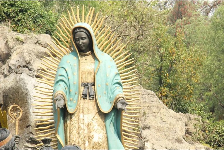 Imagen de la Virgen de Guadalupe. | Foto: Pixabay