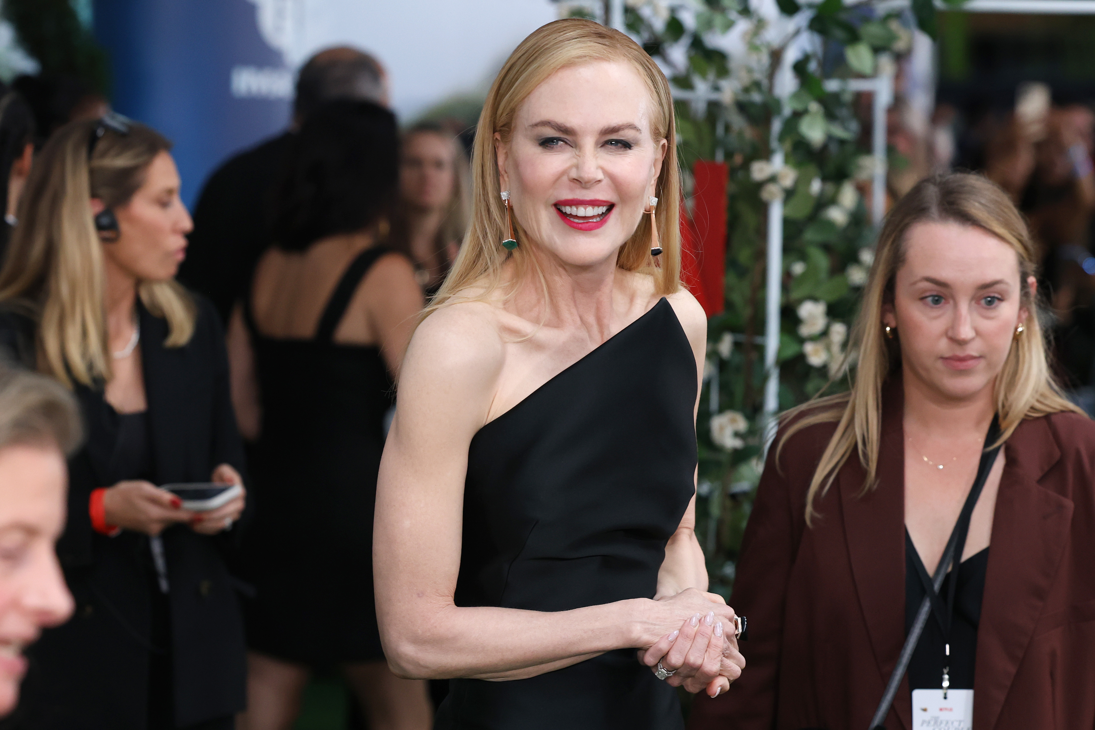 Nicole Kidman attends the UK Premiere of "The Perfect Couple" at BFI IMAX Waterloo in London, England, on September 2, 2024 | Source: Getty Images