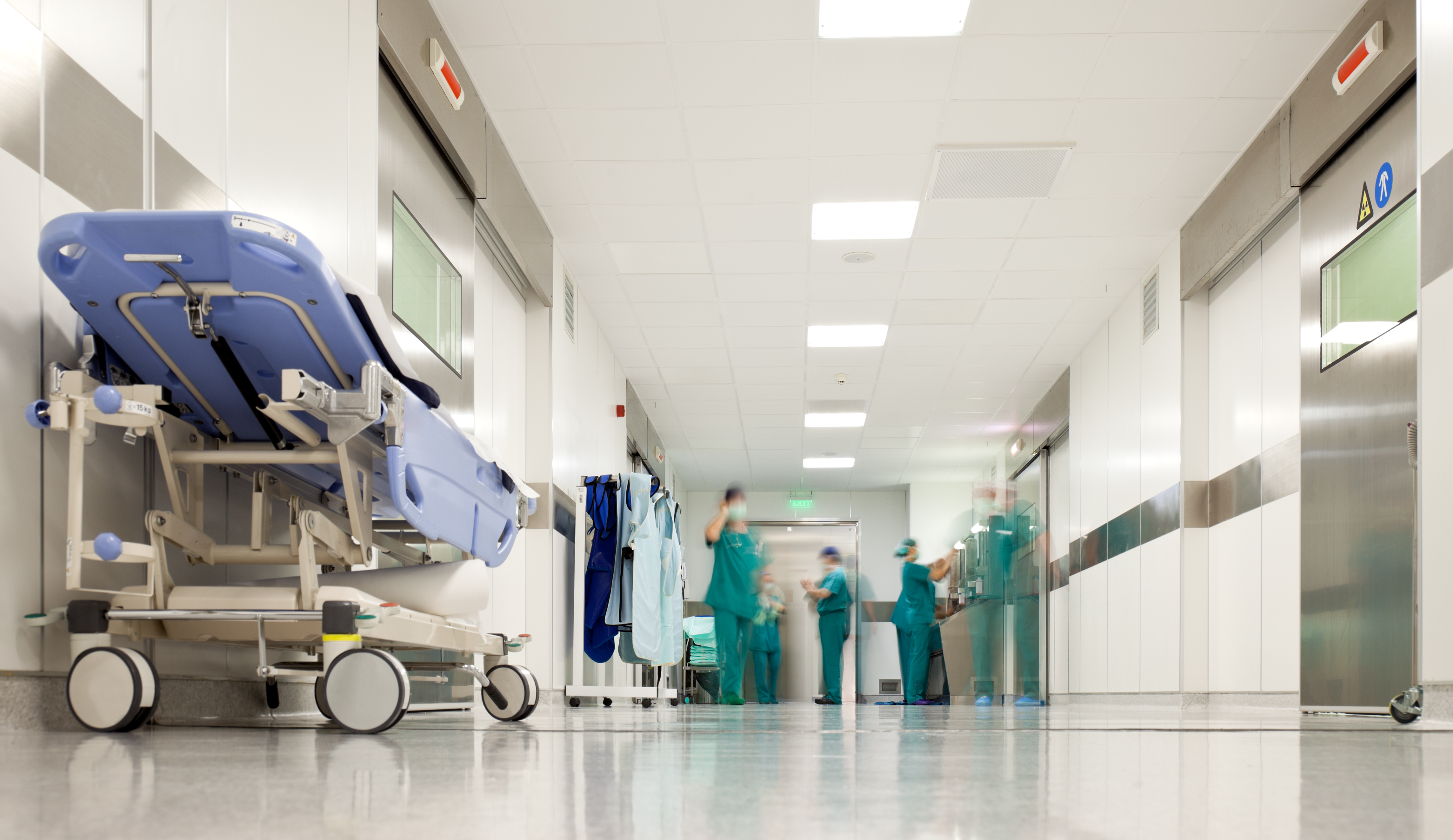 Hospital hallway, emergency room | Source: Shutterstock