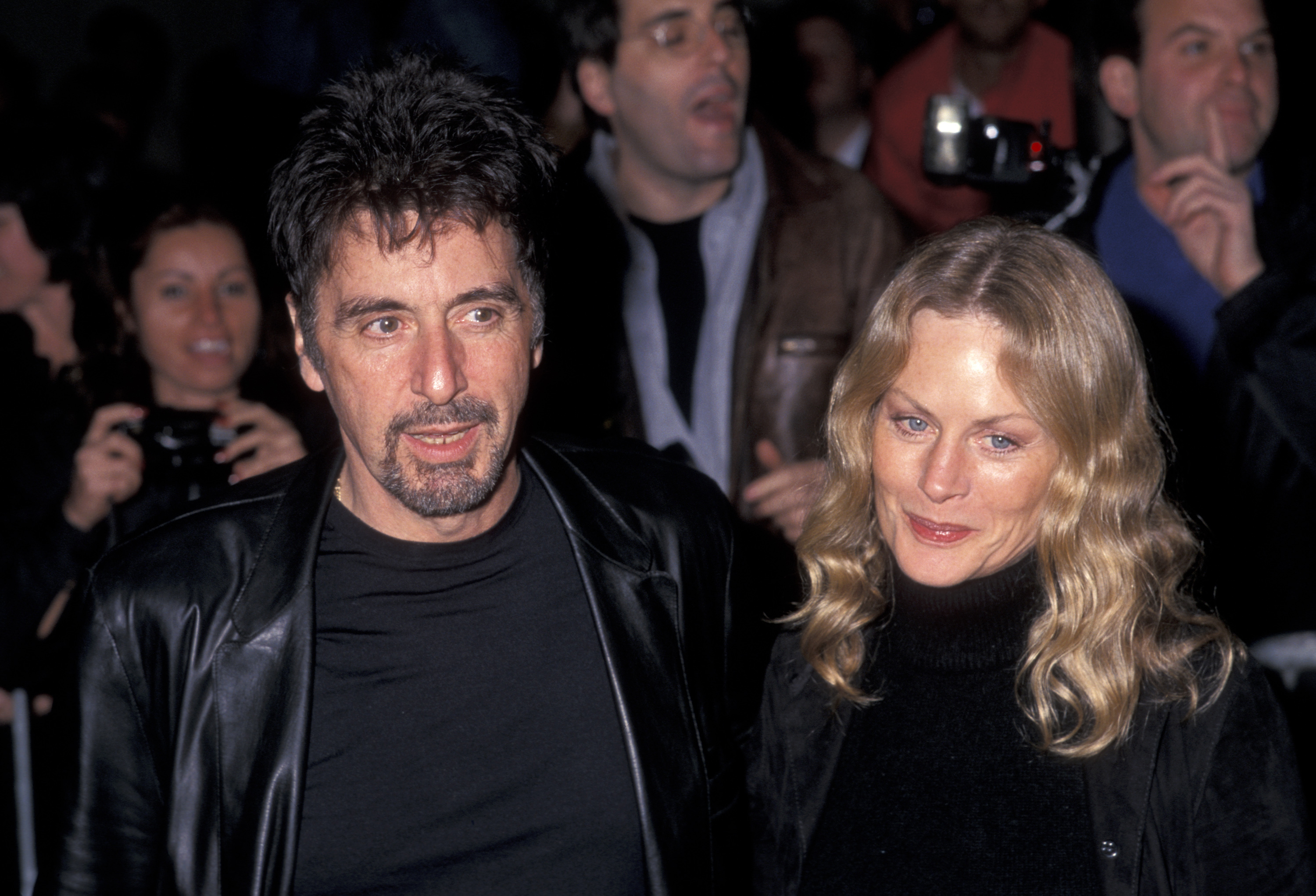 Al Pacino and actress Beverly D'Angelo attending the premiere of "The Insider" on November 1, 1999 at the Ziegfeld Theater in New York City, New York | Source: Getty Images