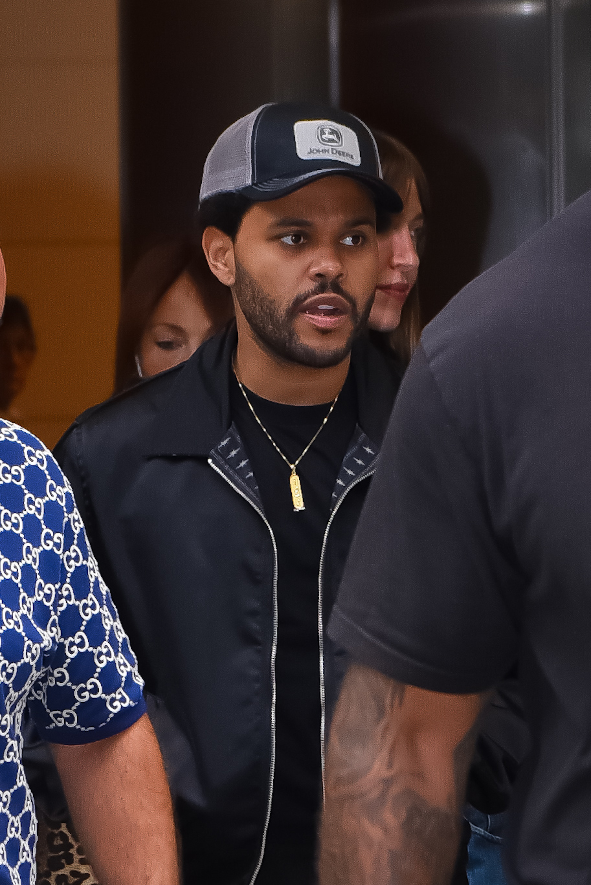 Abel Tesfaye is seen in Manhattan, New York City, on July 18, 2022. | Source: Getty Images