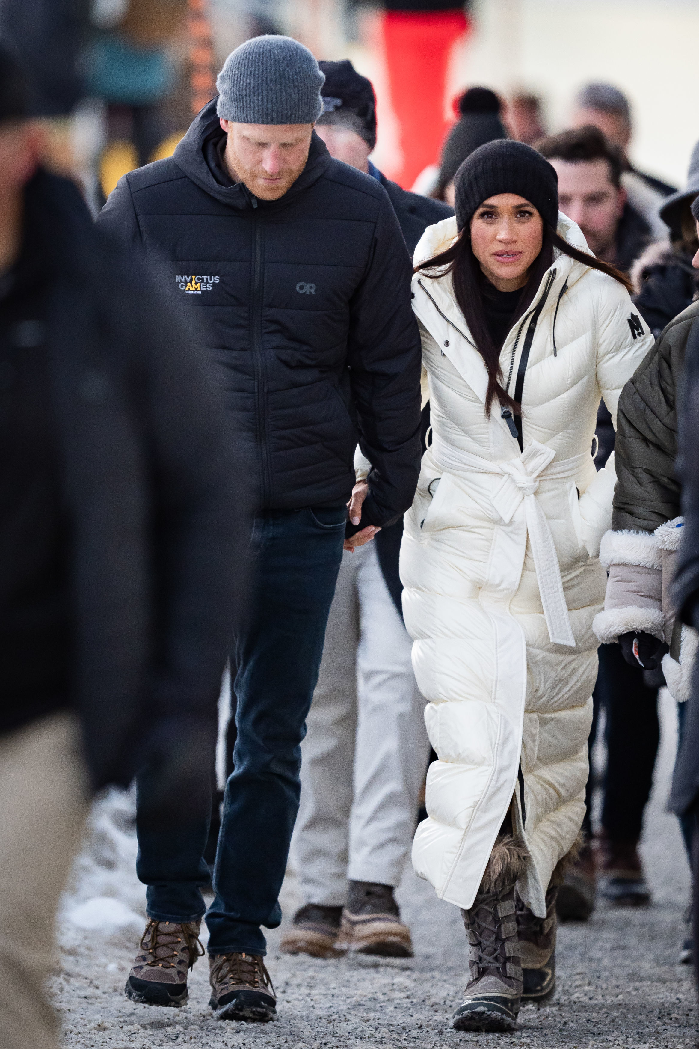 The Duke and Duchess of Sussex at the Hillcrest Recreation Centre during the 2025 Invictus Games on February 10, 2025, in Vancouver, Canada. | Source: Getty Images