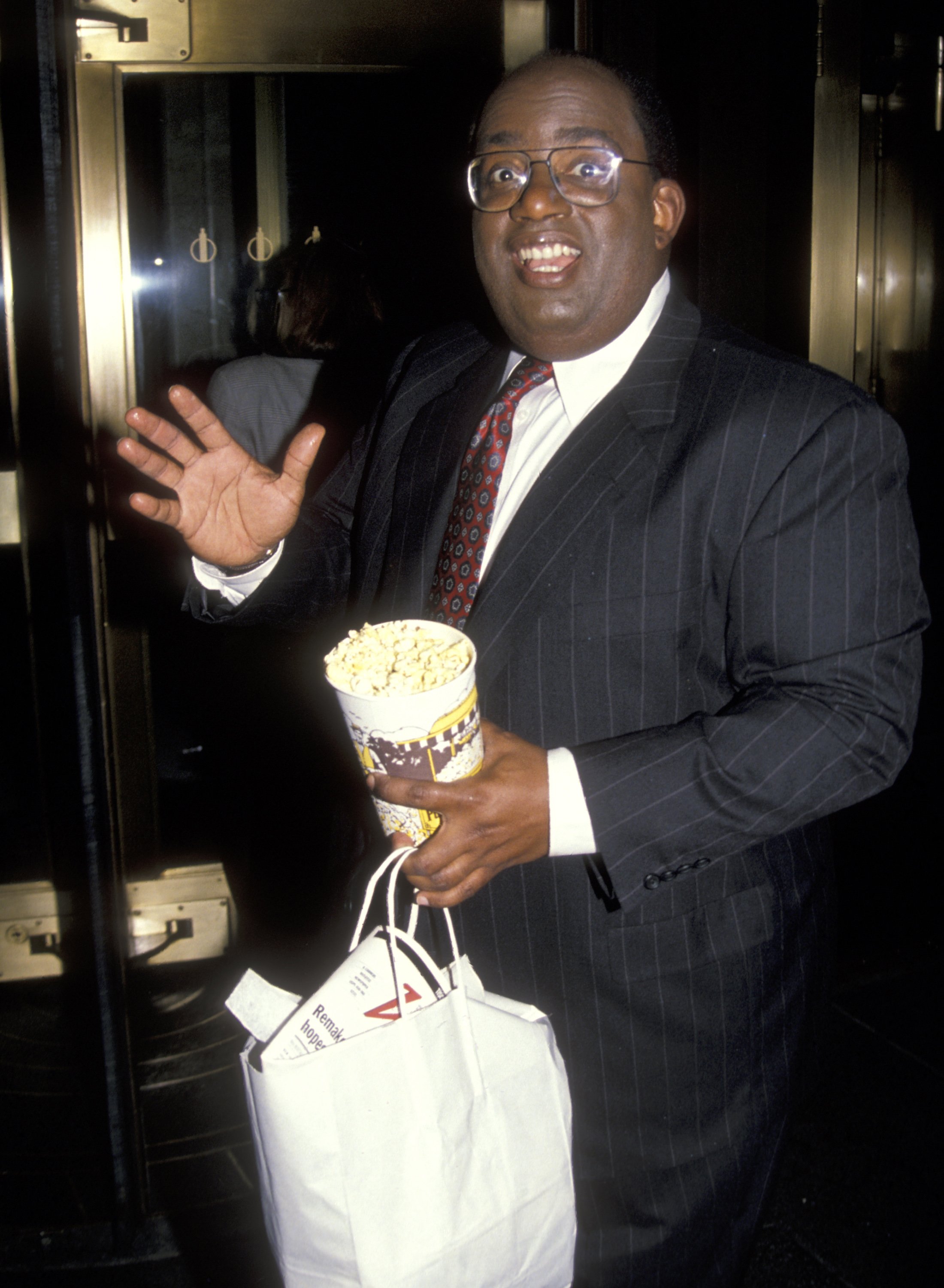 Al Roker at the Rockefeller Center in New York City, on October 22, 1990. | Source: Ron Galella/Ron Galella Collection/Getty Images