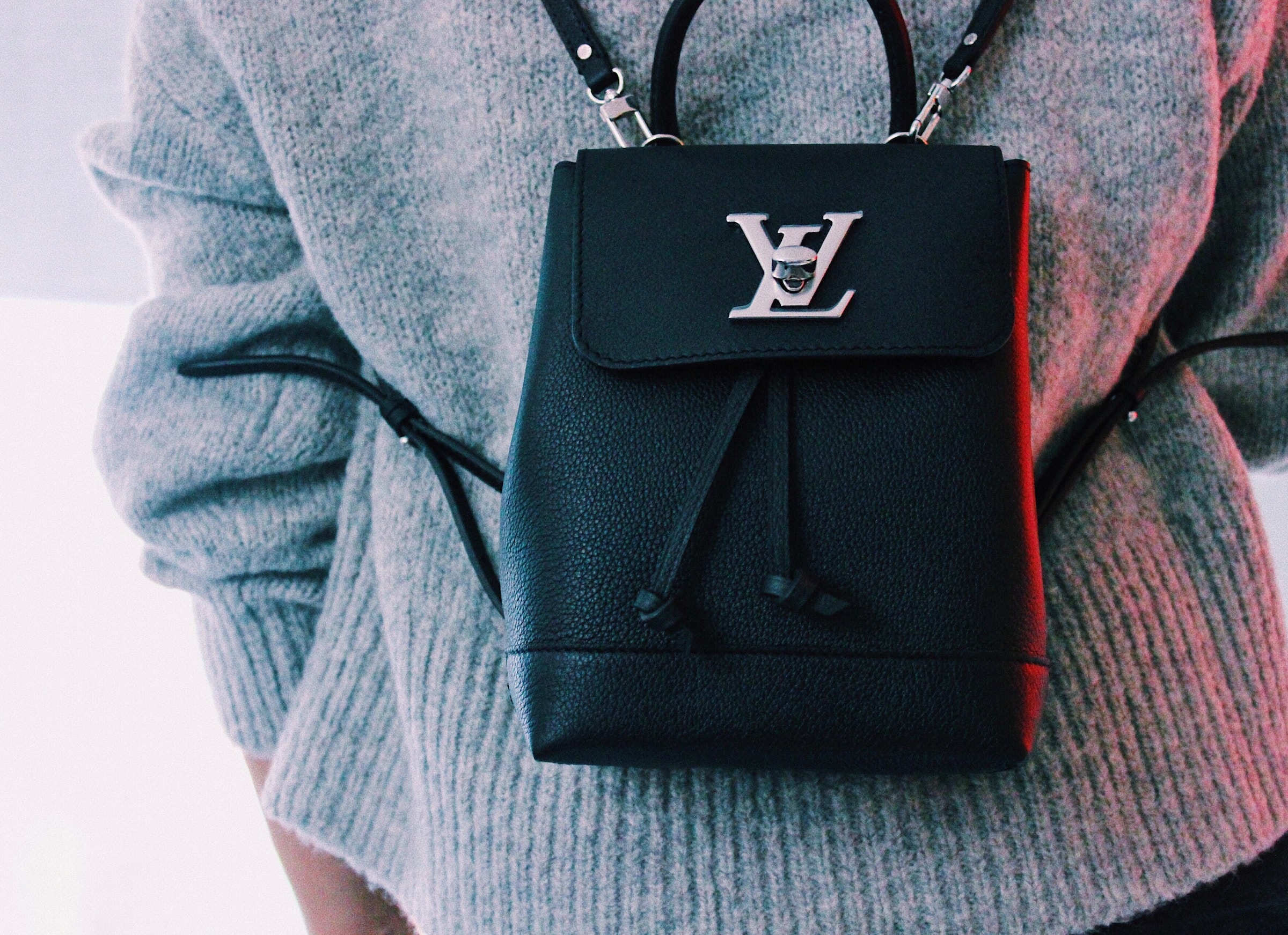 Louis Vuitton backpack | Source: Unsplash